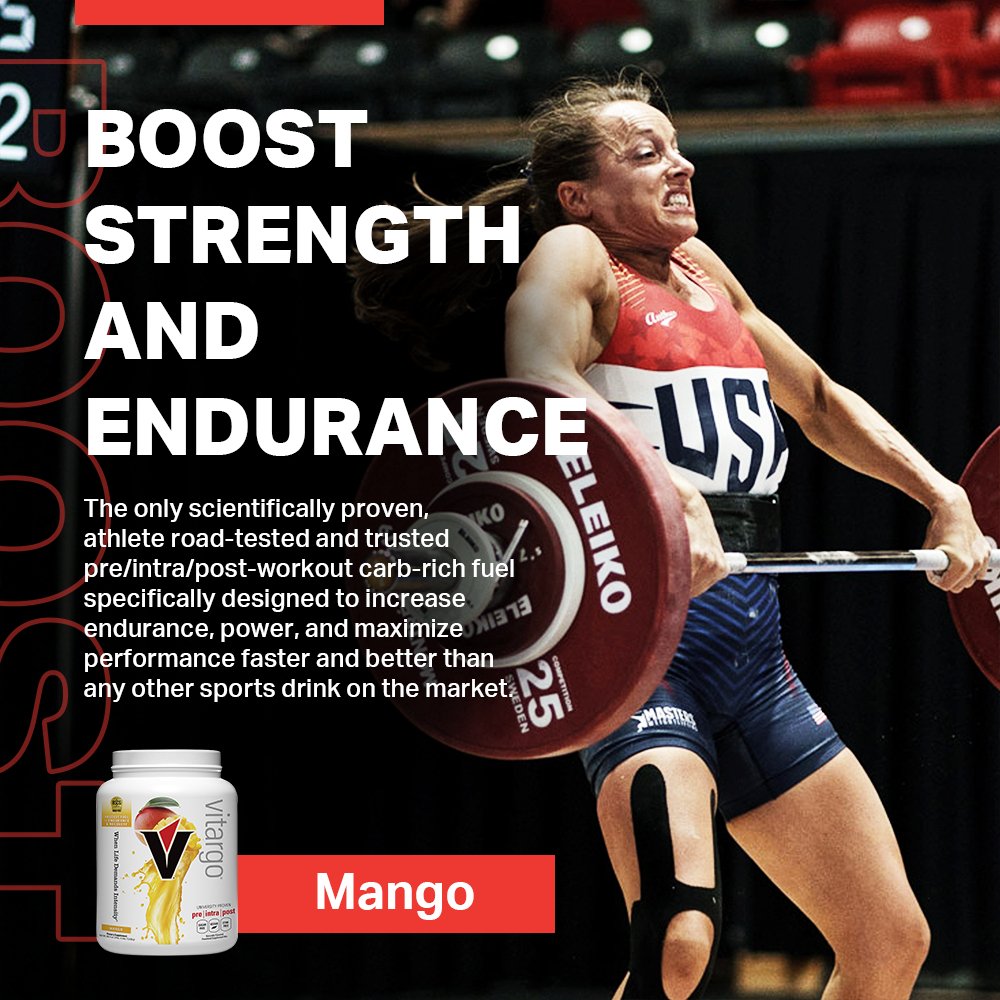 Vitargo Fast-Absorbing Carbohydrate Powder for Athletes - Pre & Post Workout Energy Boost, Muscle Recovery & Endurance Support