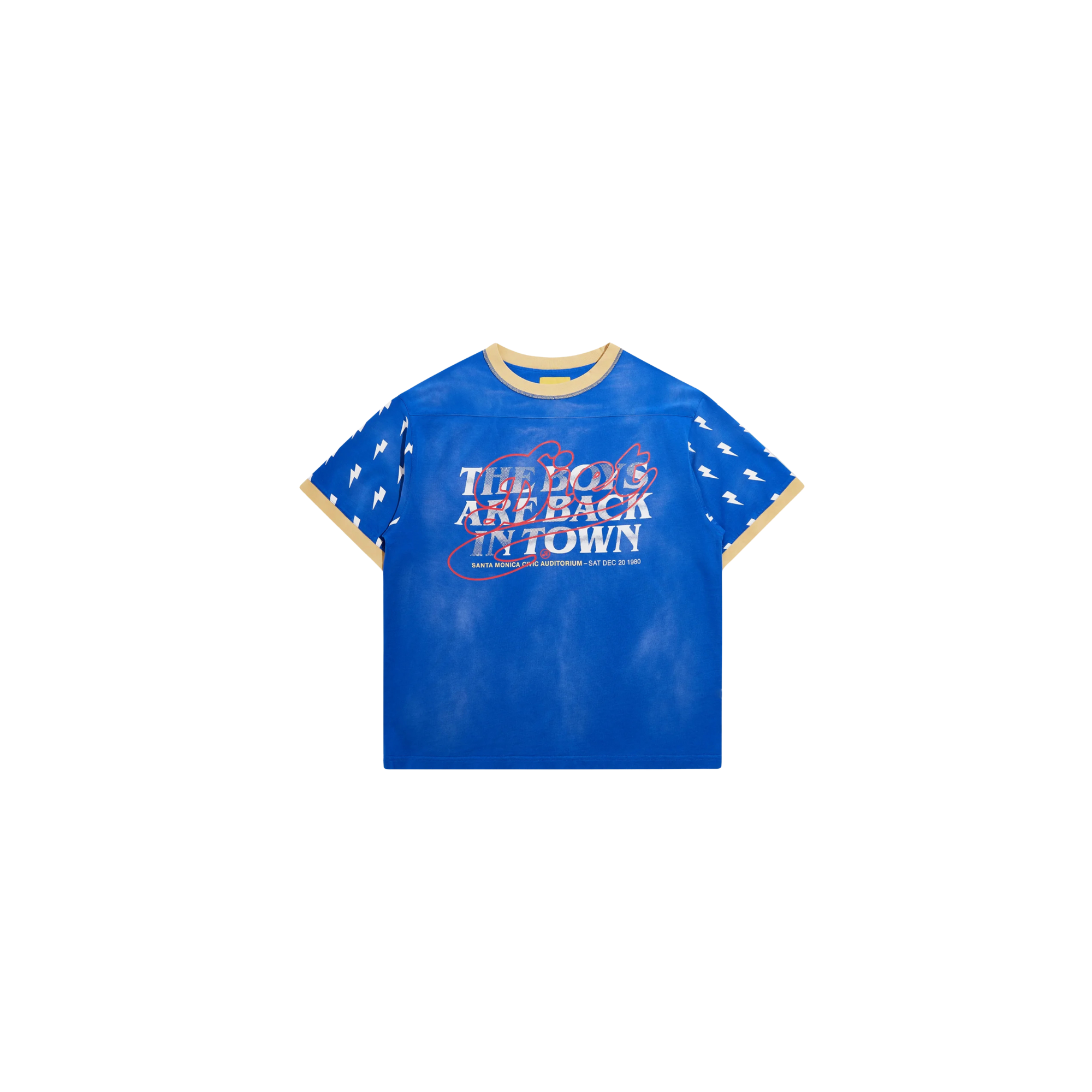 Boys Are Back Rib T-Shirt - Soft Blue Cotton Tee for Kids | Comfortable & Stylish Casual Wear for School, Playdates & Everyday Outfits