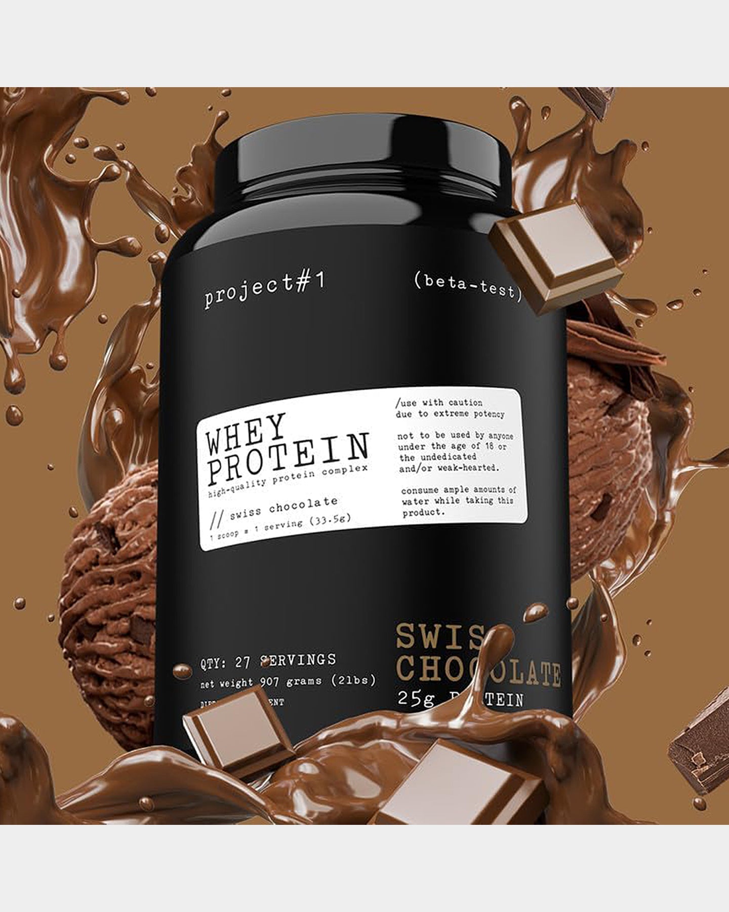 Premium Whey Protein Powder for Muscle Growth & Recovery - High-Quality Protein Supplement for Athletes & Fitness Enthusiasts - Ideal for Post-Workout Shakes, Smoothies & Healthy Meal Replacement