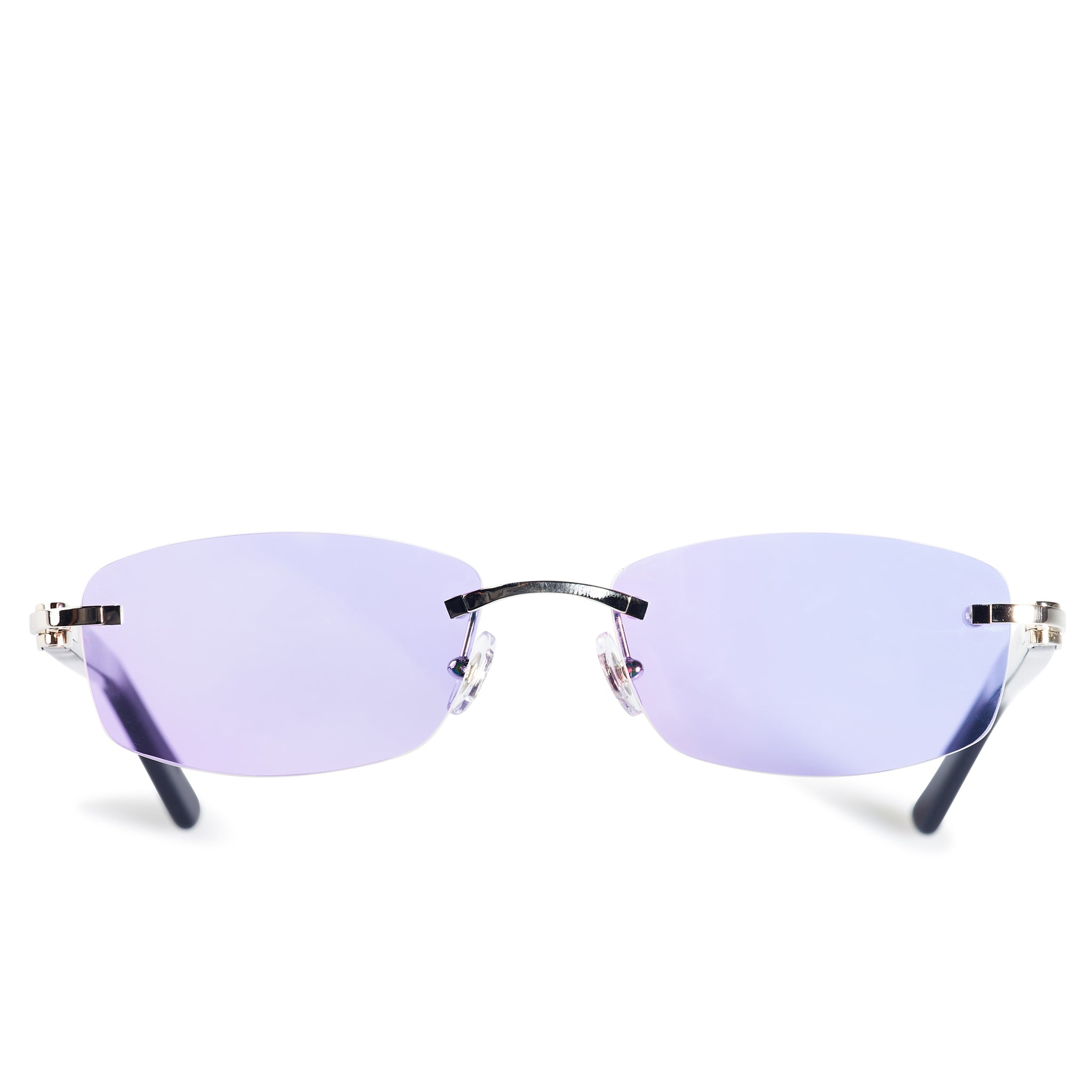 Cartier CT0048O 003 C Decor Rimless Sunglasses for Women - Luxury Designer Eyewear with UV Protection | Perfect for Beach, Driving & Outdoor Activities