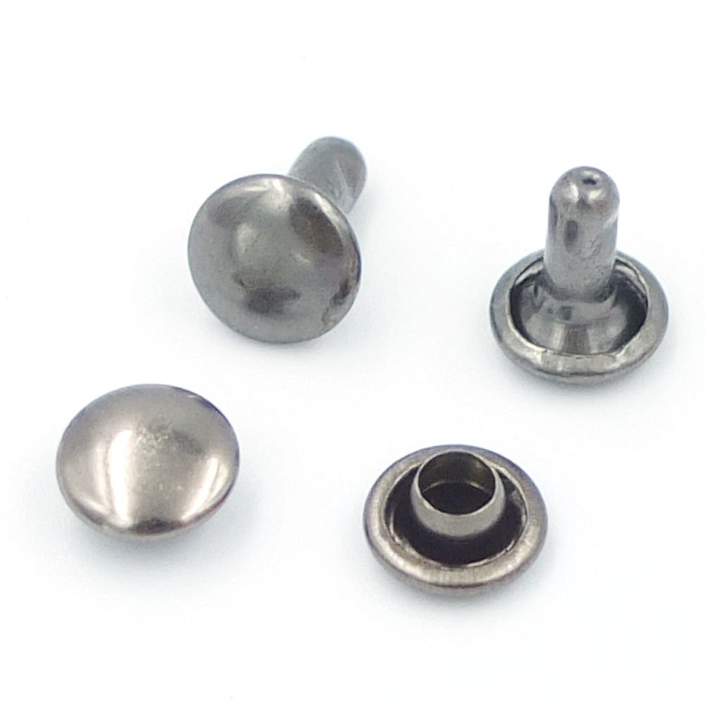 Bluemoona 200 Sets Gun Black 6mm 1/4