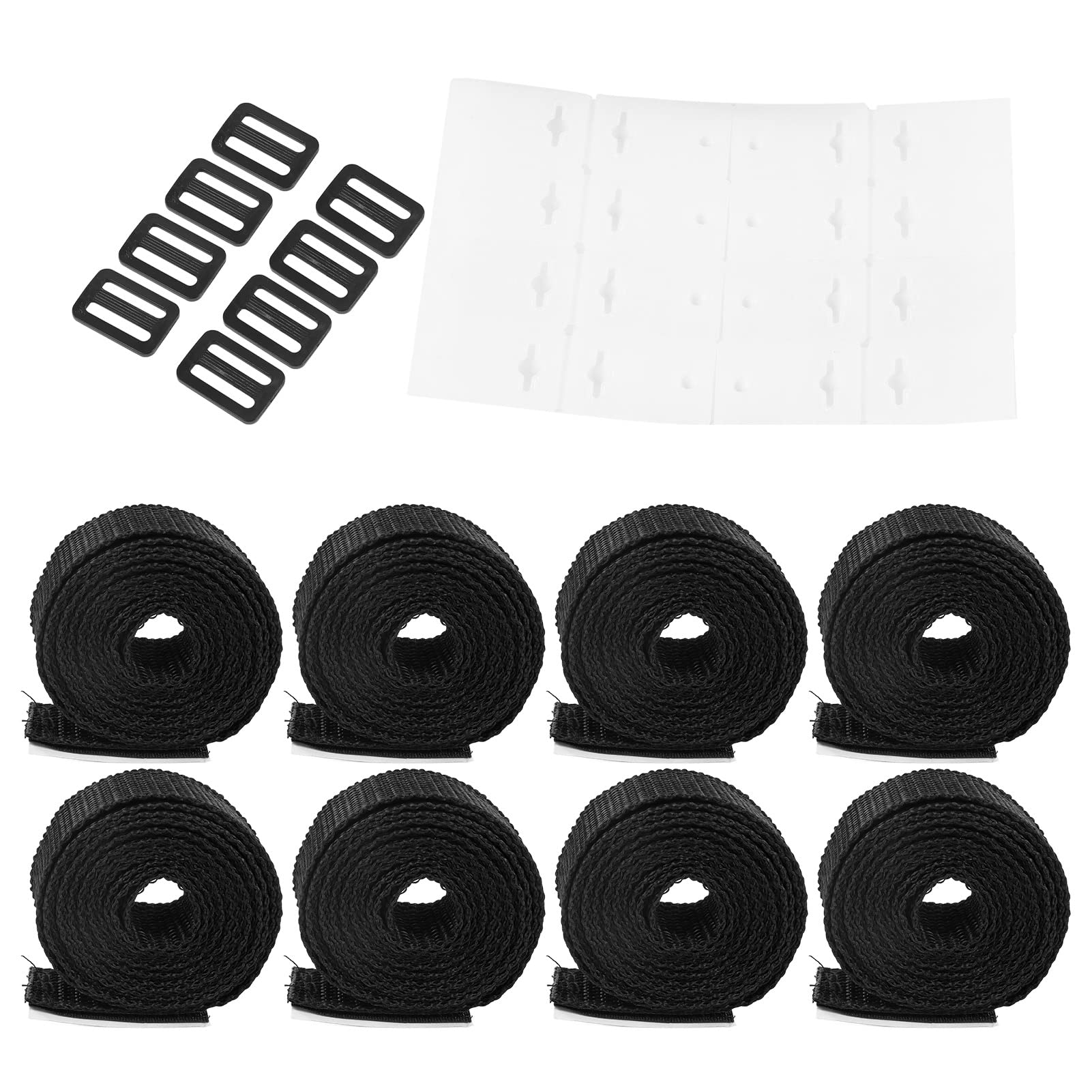 TOPINCN Solar Cover Reel Attachment Kit - Durable Plastic Pool Ruler & Pool Blanket Reel Kit for Inground Swimming Pools | Easy Solar Cover Storage & Protection for Above Ground & Inground Pools