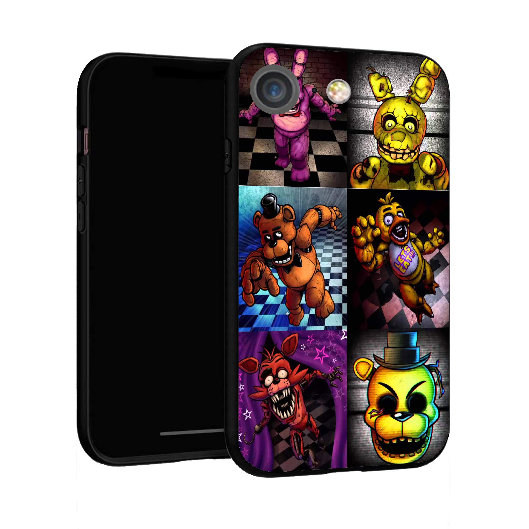 Premium iPhone 7/8 Case - Durable Plastic Phone Cover with Five Nights at Freddy's Design | Perfect for Gaming Fans & Daily Protection