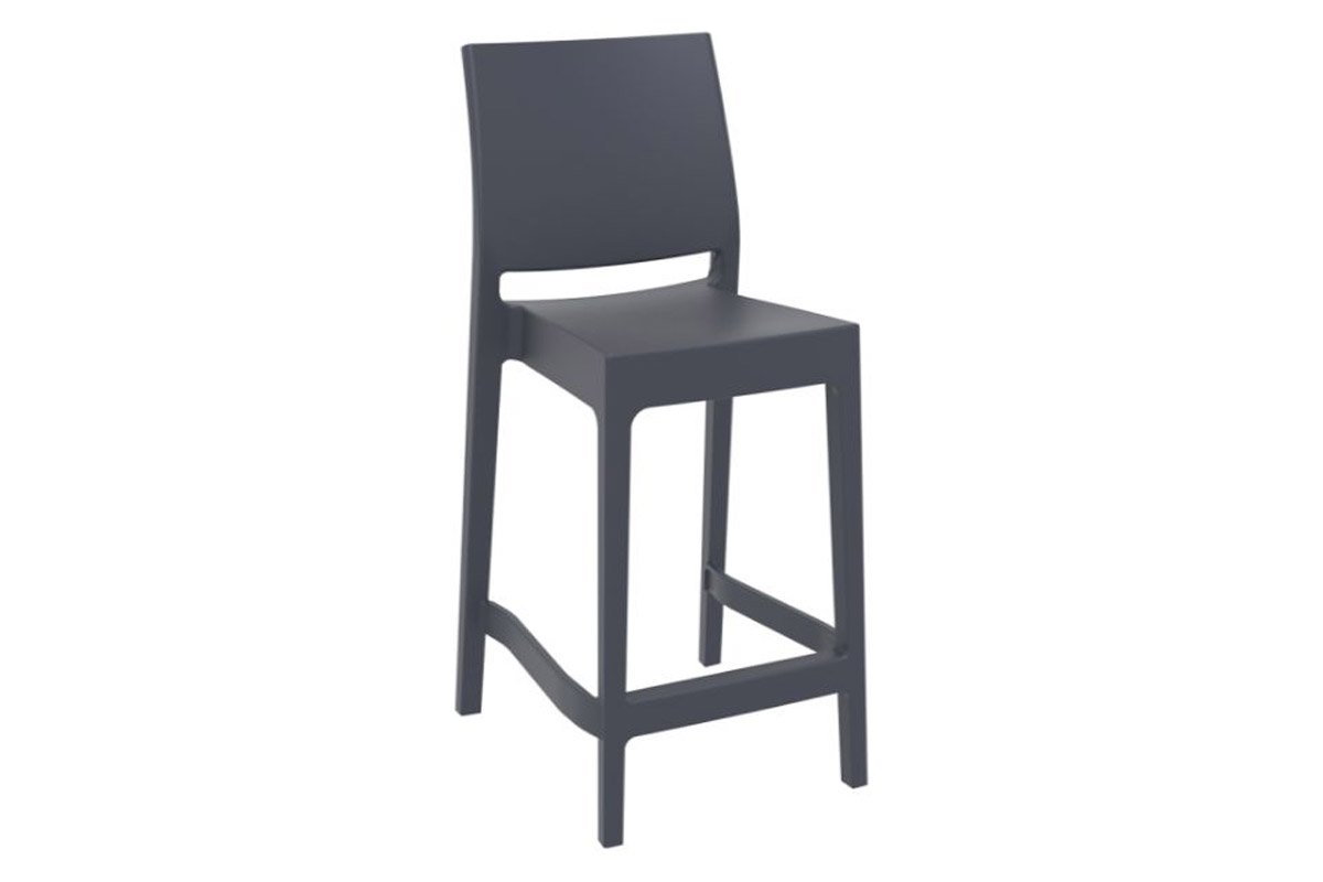 Premium Maya Bar Stool for Home & Commercial Use - 650mm Seat Height [970H x 400W] - Perfect for Kitchen Islands, Bars, Restaurants & Outdoor Entertaining
