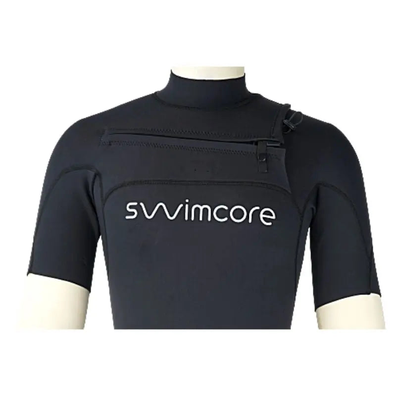 Premium Men's Neoprene Wetsuit Shorts - High-Quality Japanese Neoprene with Chest Zip | Perfect for Surfing, Diving & Water Sports