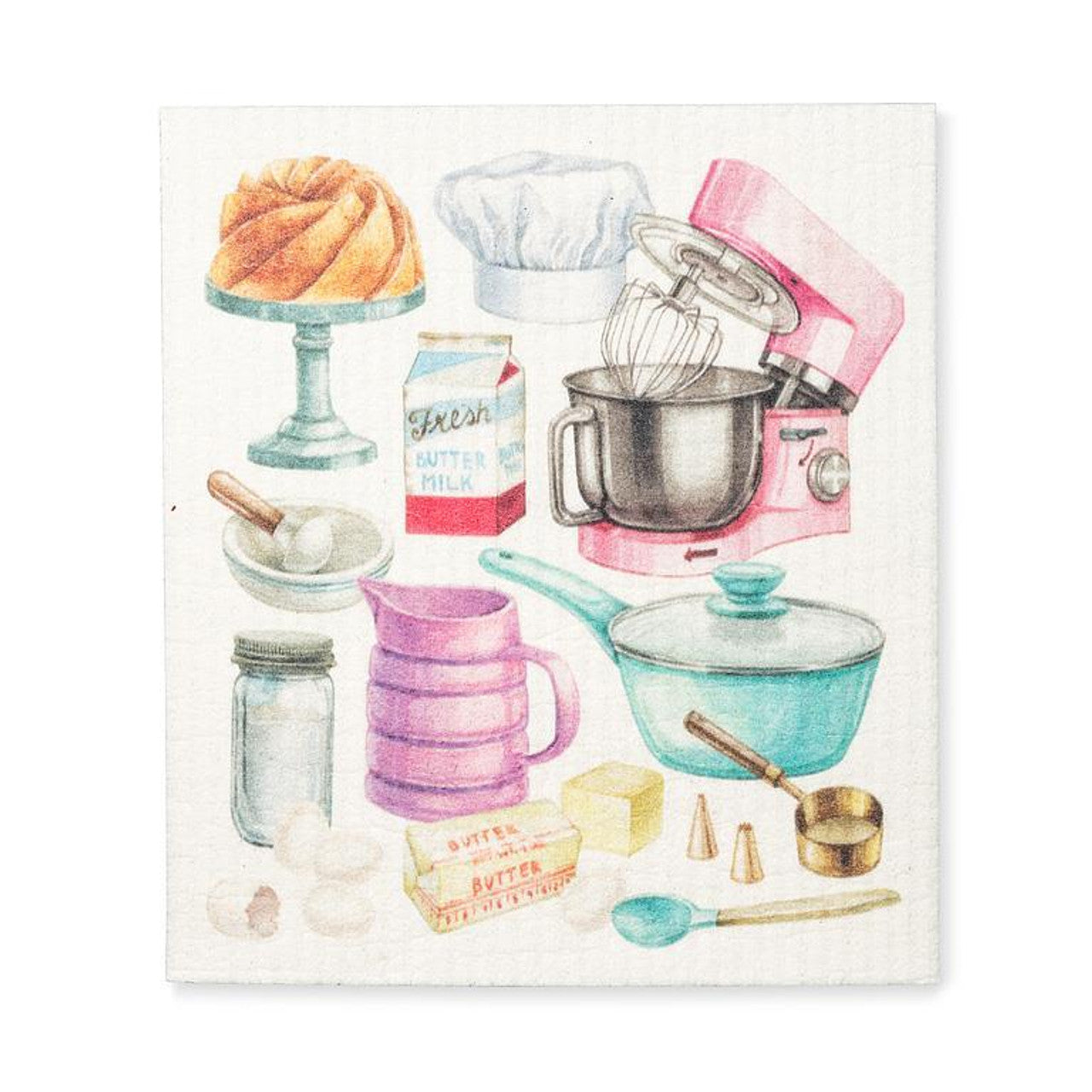Premium Swedish Sponge Towel Set - Super Absorbent & Eco-Friendly Kitchen Cleaning Cloths for Dishes, Countertops & Stainless Steel - Ideal for Home & Restaurant Use