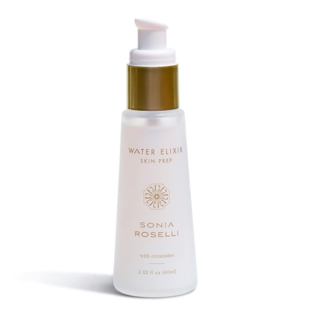 Sonia Roselli Water Elixir Skin Prep - Hydrating Facial Toner & Makeup Primer for Glowing Skin | Perfect for Daily Skincare Routine & Pre-Makeup Prep