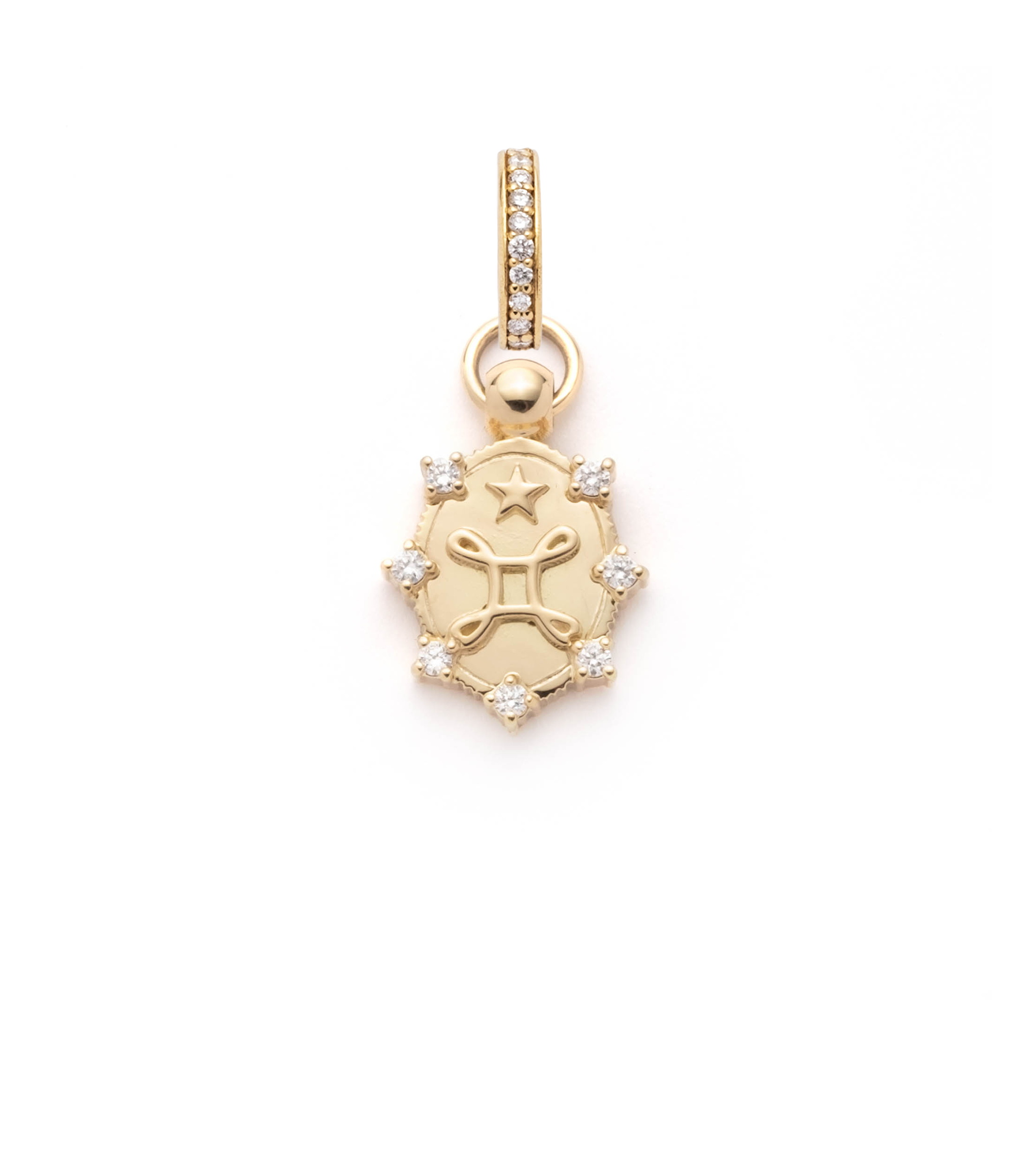 True Love Miniature Crest with Annex Link - Elegant Jewelry for Couples, Gifts & Special Occasions | Perfect for Anniversaries, Weddings & Romantic Moments