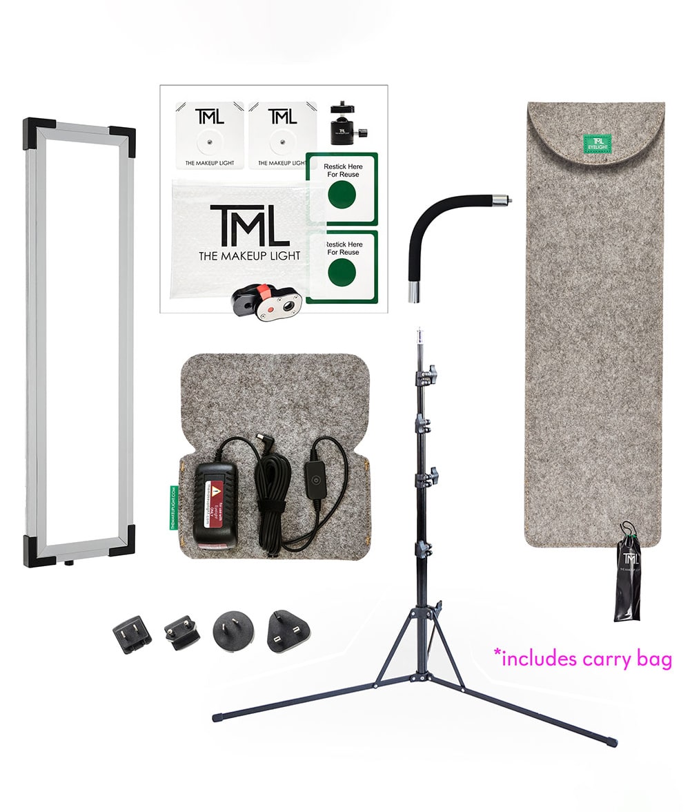 TML Eyelight Complete Bundle - Eye Massager & Relaxation Device for Stress Relief & Better Sleep | Perfect for Home, Office & Travel Use