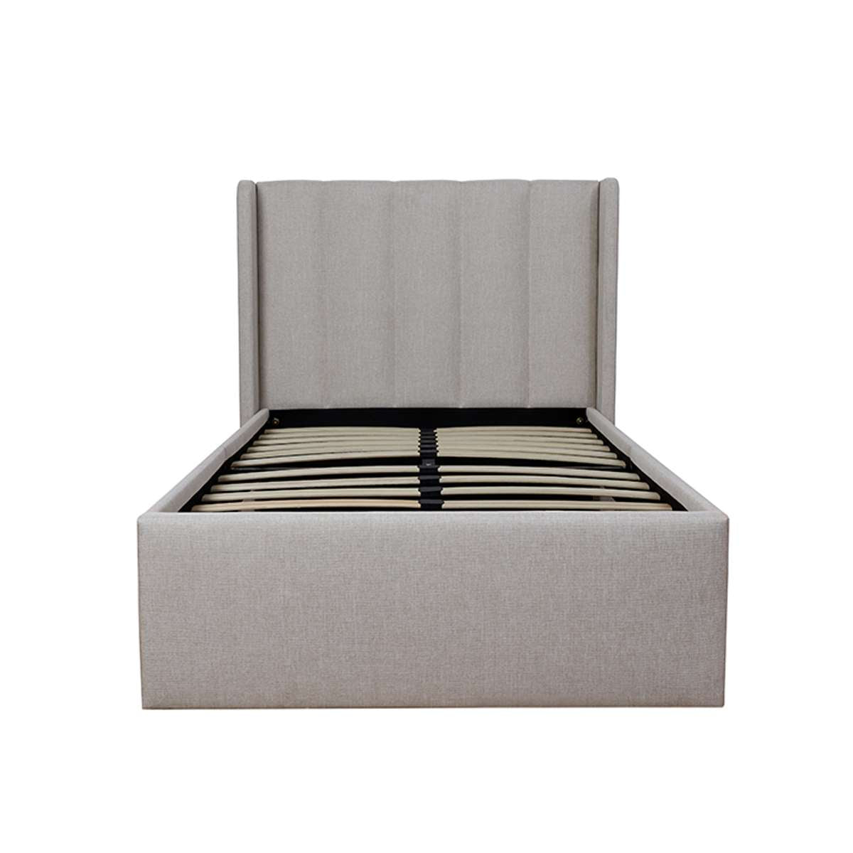 Quinn Natural Wood Single Bed Frame - Perfect for Kids' Rooms, Guest Bedrooms & Small Spaces