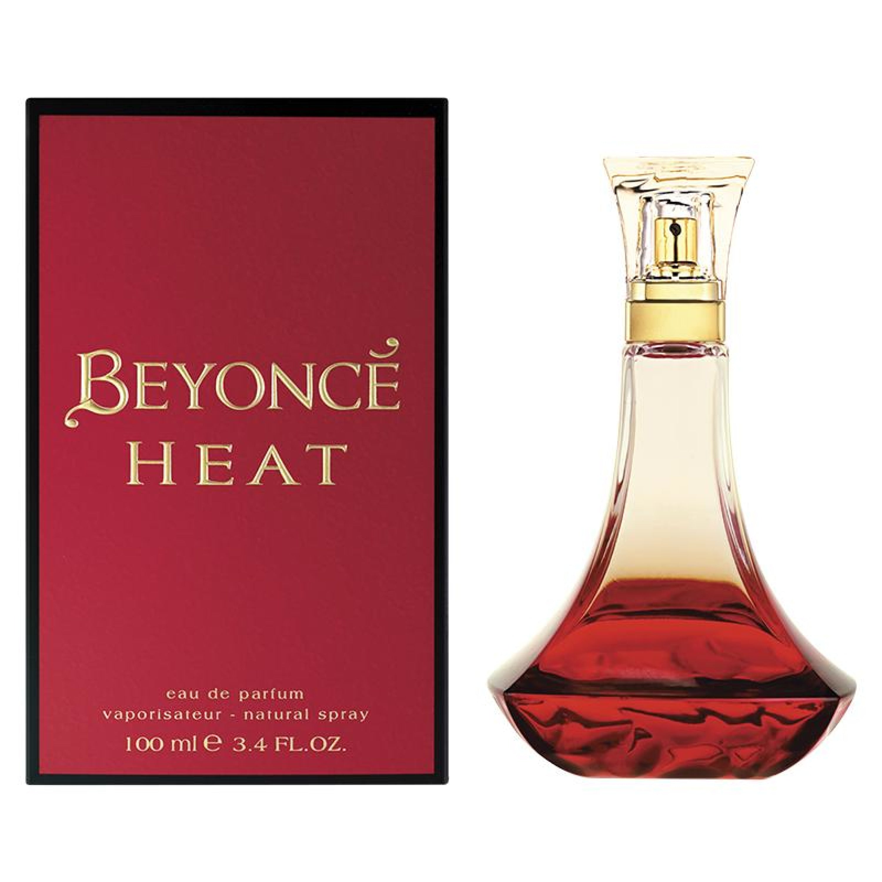 Beyonce Heat 100ML EDP Spray for Women - Long Lasting Floral Fruity Perfume for Day & Night Wear, Date Nights, Office & Special Occasions
