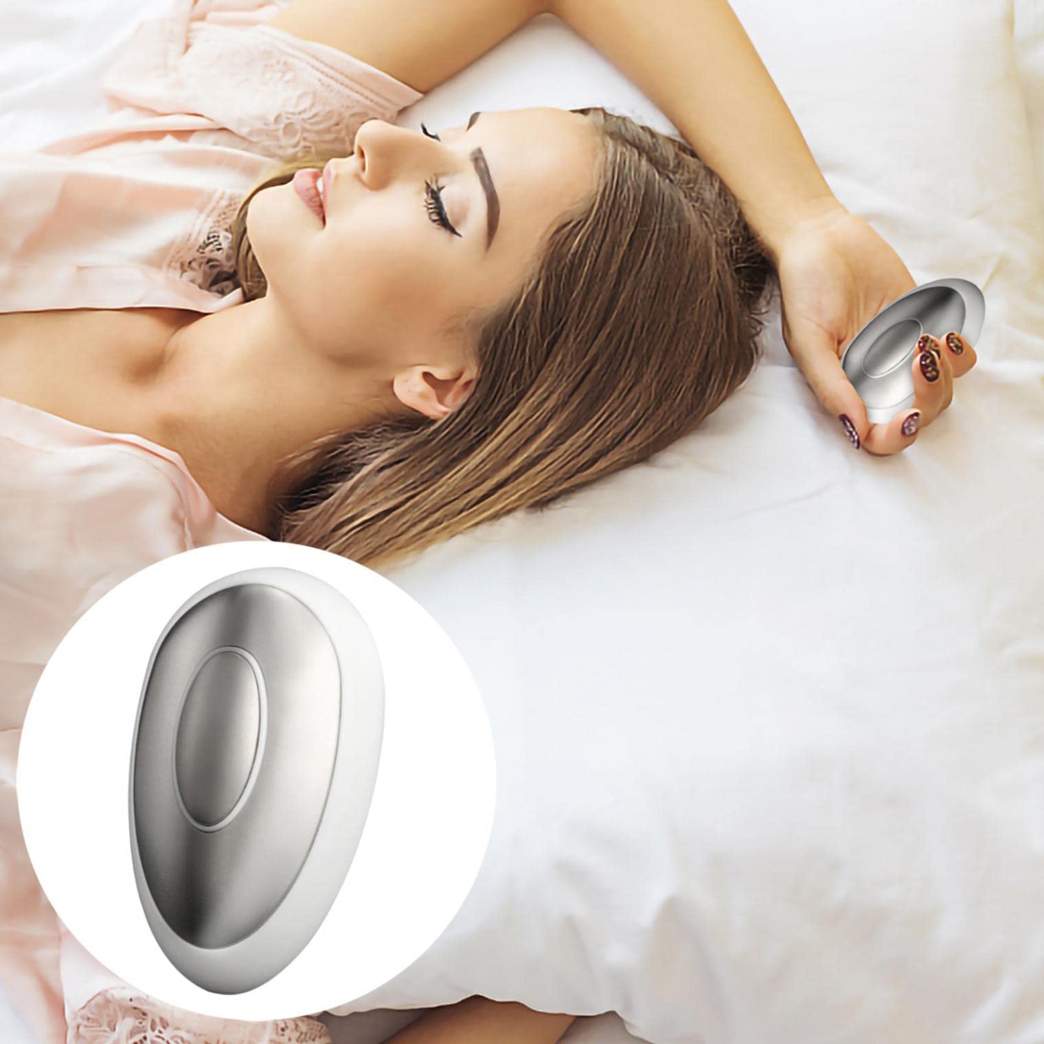 Handheld Microcurrent Sleep Aid Device for Adults - Fast Anxiety & Depression Relief, USB Rechargeable Stress Relief Tool | Perfect Birthday Gift for Better Sleep & Relaxation