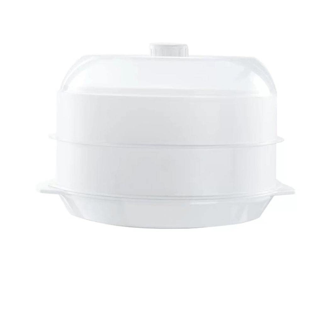 JINYISI Microwave Steamer with Lid - BPA-Free Plastic Food Steamer Container for Vegetables, Rice & Healthy Cooking - Perfect for Quick Meals, Meal Prep & Kitchen Convenience