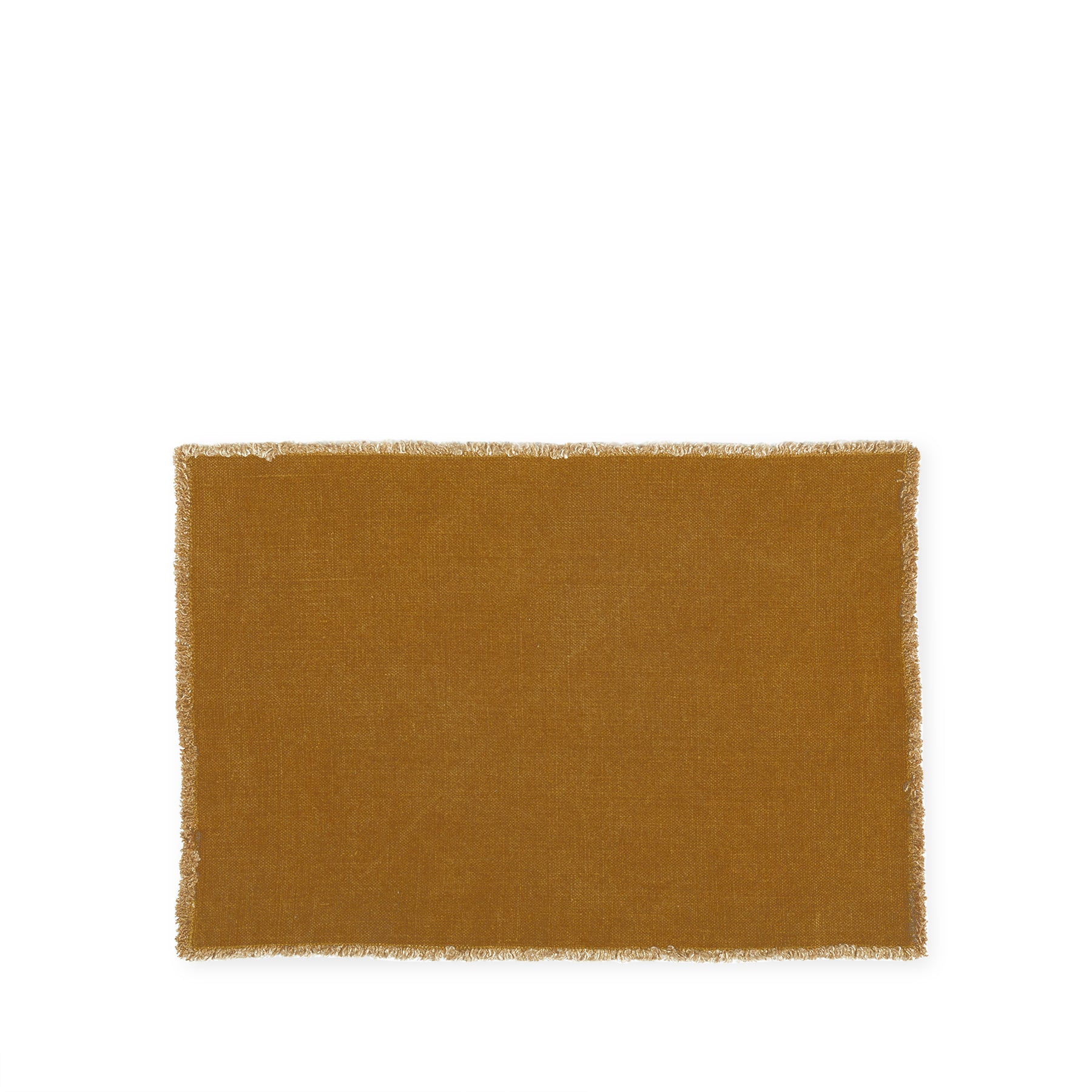 Premium Pacific Placemat in Curry Color - Non-Slip, Heat-Resistant Dining Table Mat for Home, Kitchen, and Restaurant Use