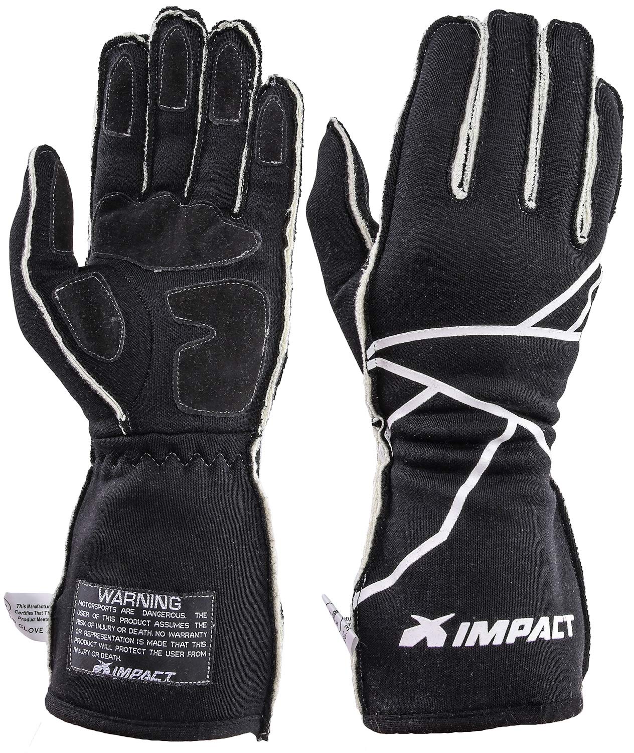 IMPACT 35500310 Axis Gloves - Durable Work Gloves for Construction, Mechanics & Outdoor Use - Heavy Duty Safety Gloves with Grip & Comfort - Perfect for DIY, Landscaping & Industrial Work