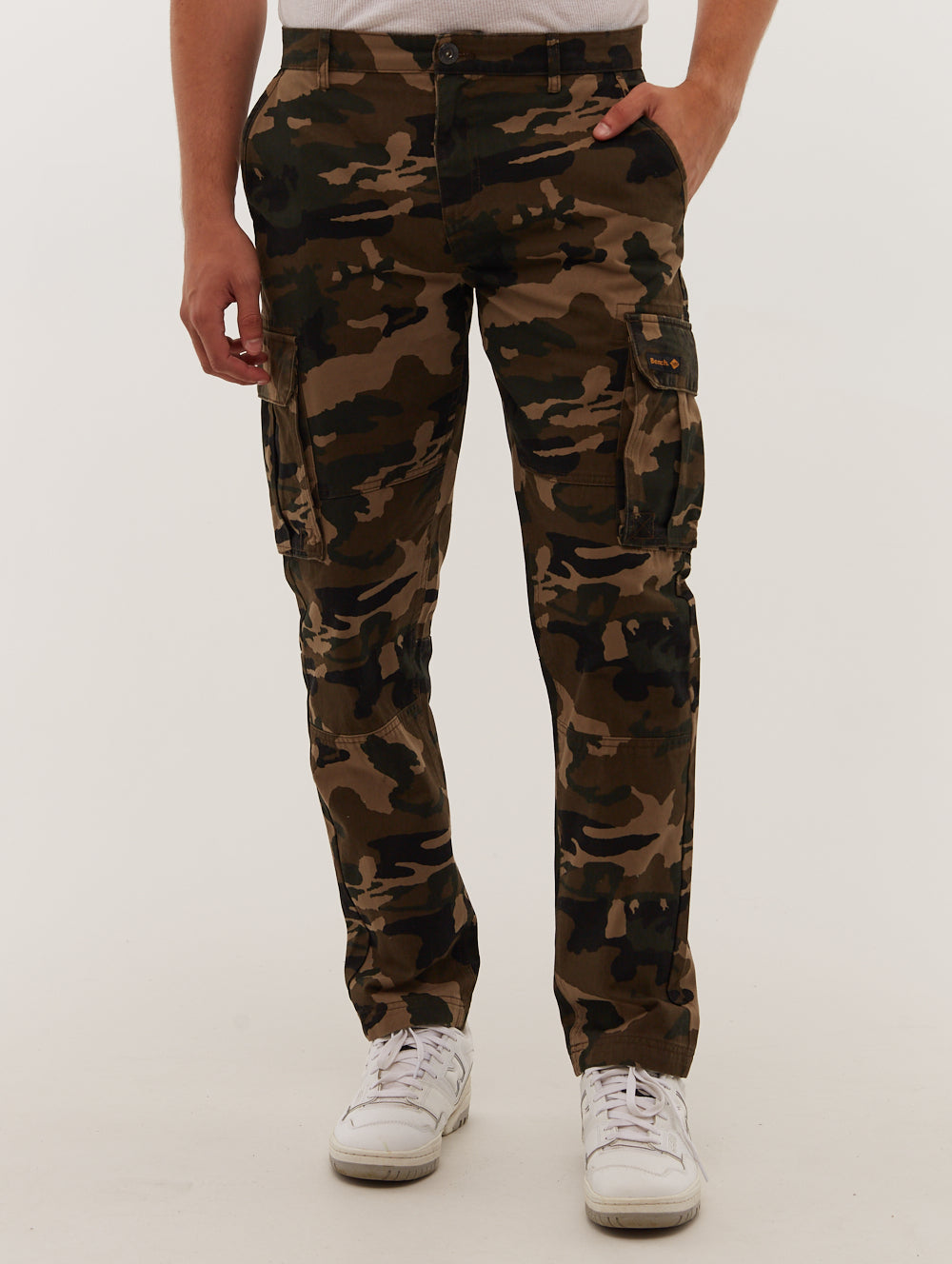 Sergei Regular Fit Twill Cargo Pants for Men - Comfortable Casual Workwear & Outdoor Adventure Pants