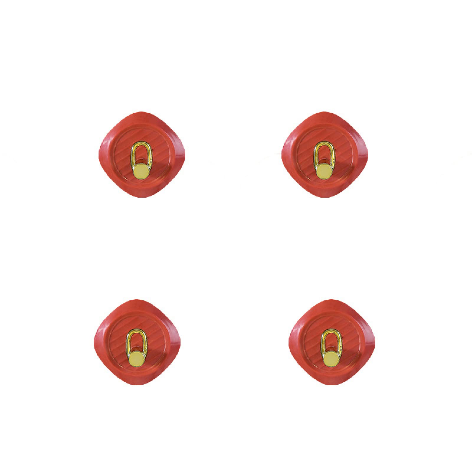 Strong Self Adhesive Hooks - Heavy Duty Waterproof Wall Hooks for Hanging in Office, Bathroom, Kitchen & Home - Perfect for Organizing Towels, Keys, Coats & Decorations
