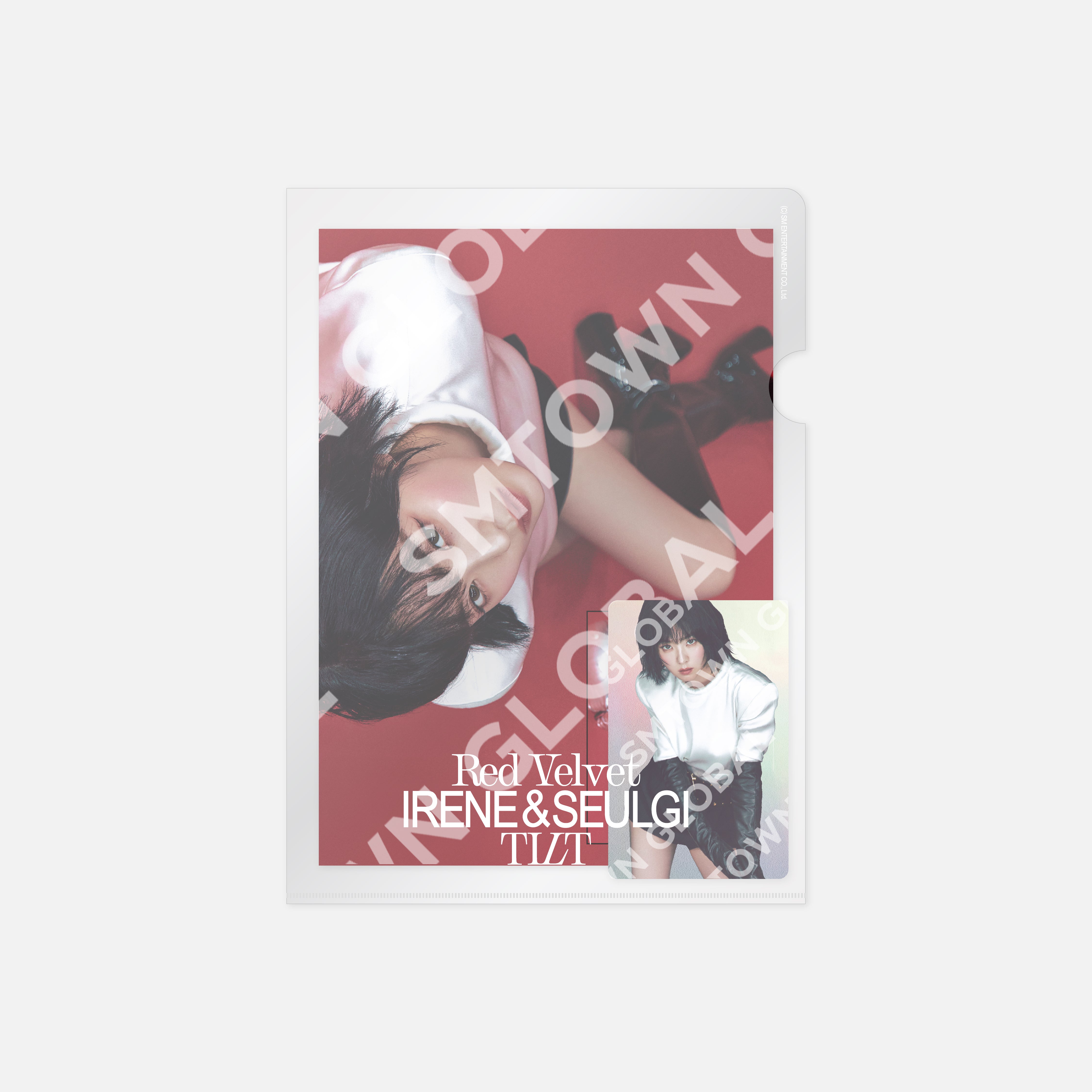 Irene & Seulgi The 2nd Mini Album [TILT] Holographic Photo Card Set with Postcards - K-Pop Collectibles for Fans, Display & Album Decor
