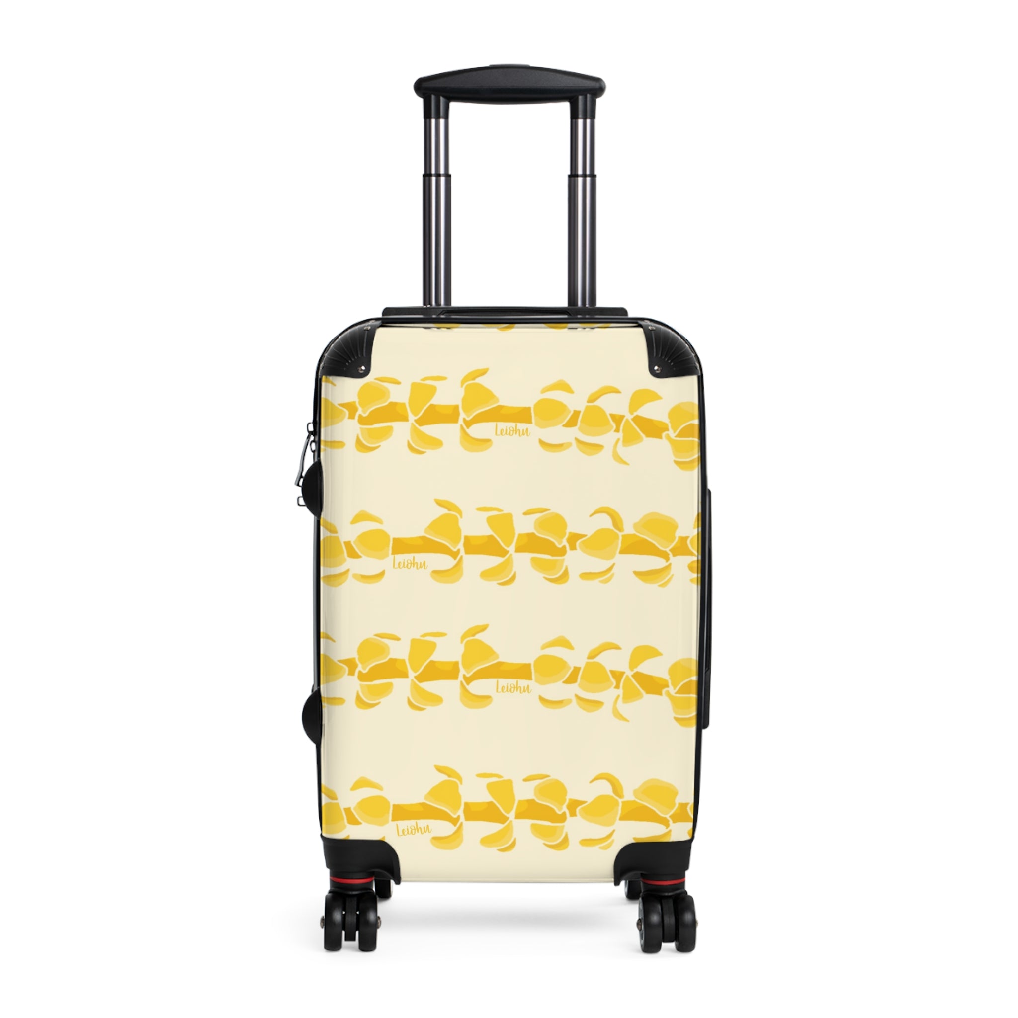 Puakenikeni Lei Hawaiian Flower Necklace - Elegant Cabin Suitcase for Women | Perfect for Travel, Vacations & Hawaiian-Themed Parties