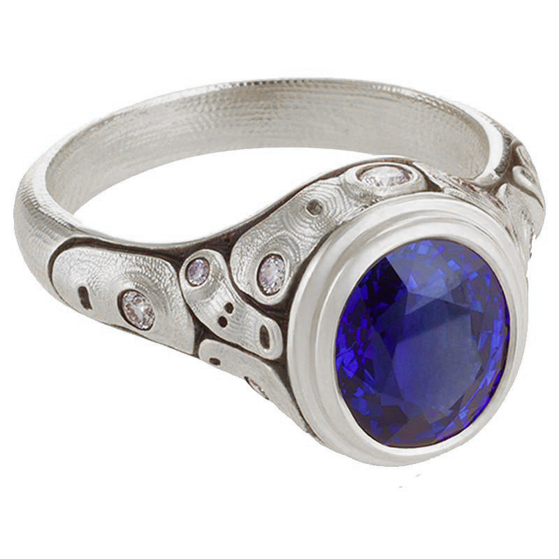 Alex Sepkus Emma Large Ring - 18K Gold Plated Statement Ring for Women, Elegant Cocktail Jewelry for Parties & Special Occasions