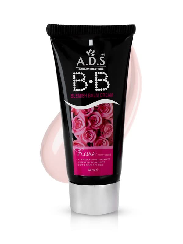 ADS Instant Solutions Blemish Balm Cream SPF 30 - Lightweight BB Cream for Flawless Coverage, Oil Control & Sun Protection (1679-03) | Perfect for Daily Makeup, Acne-Prone Skin & On-The-Go Touch Ups
