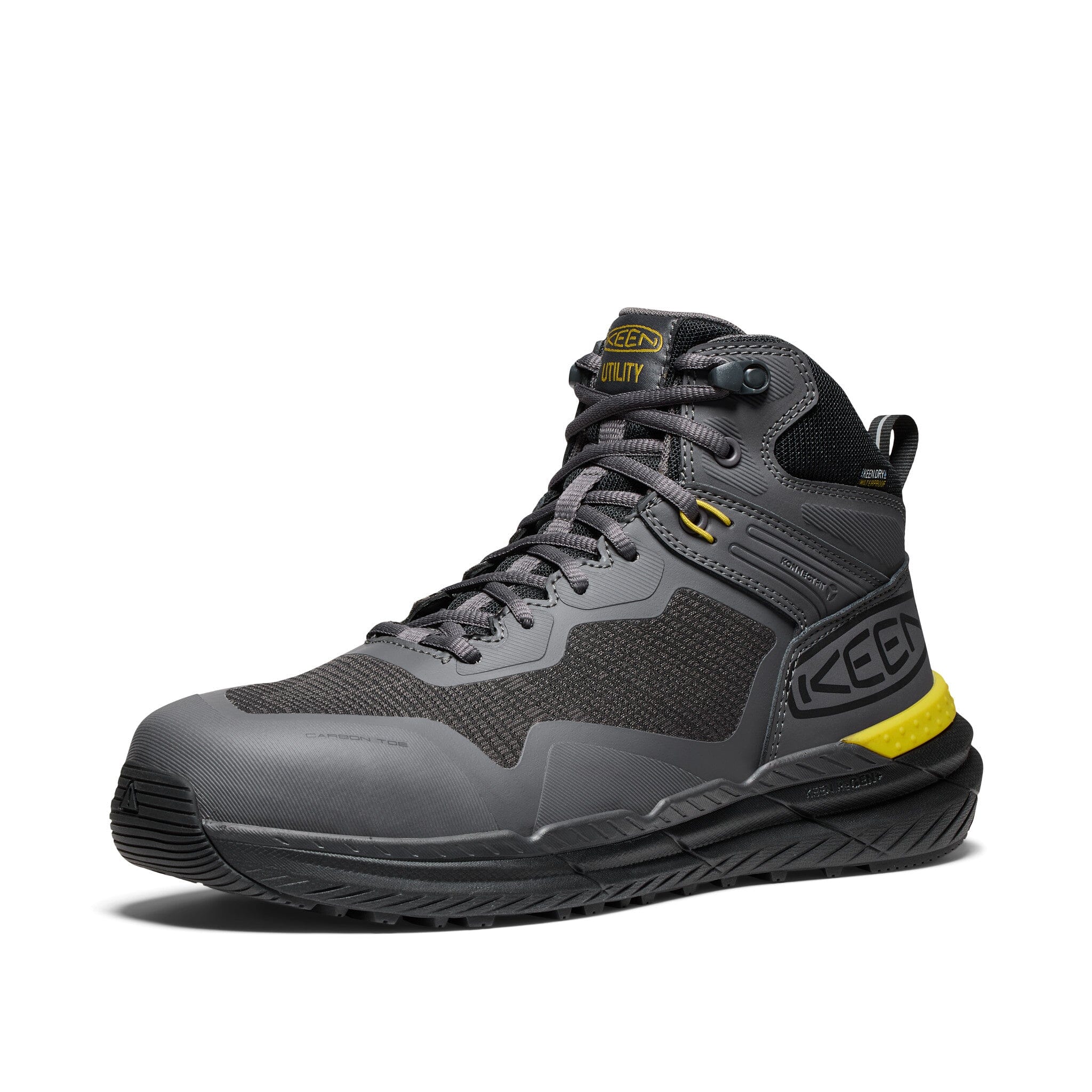 KEEN Men's SYNCHRO Waterproof Work Boot with Carbon Toe - Durable Safety Shoes for Construction, Hiking & Outdoor Work
