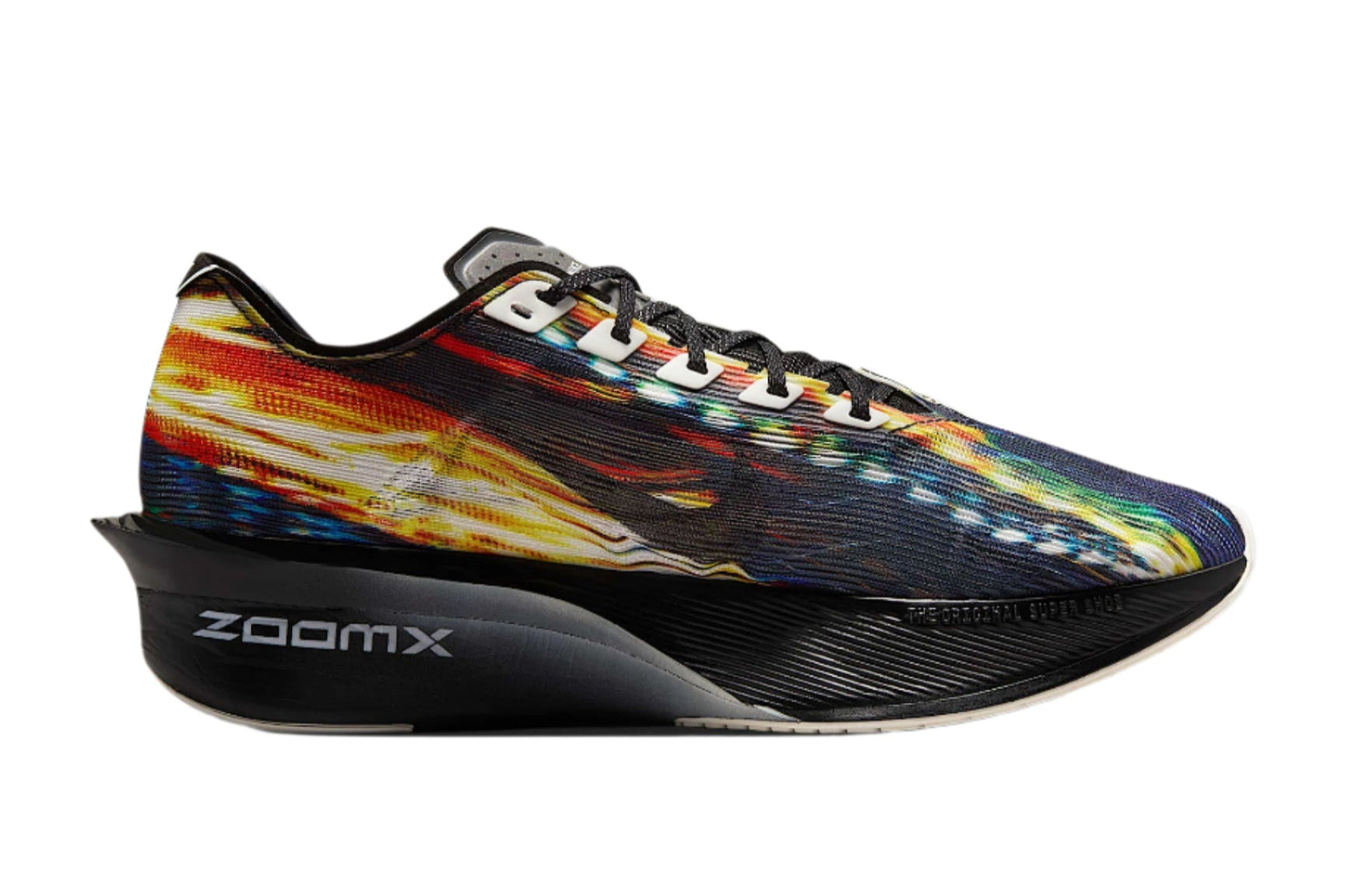 Nike ZoomX Vaporfly Next% 4 PRM Running Shoes for Men - Multi Color/Black/White/Sail - Lightweight Racing Sneakers for Marathon & Road Running