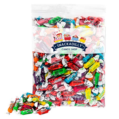 Tootsie Frooties Fruit Flavored Taffy Candy - 10 Flavor Variety Mix (1.5 lb Bulk Bag) | Perfect for Halloween Treats, Party Favors & Office Snacks