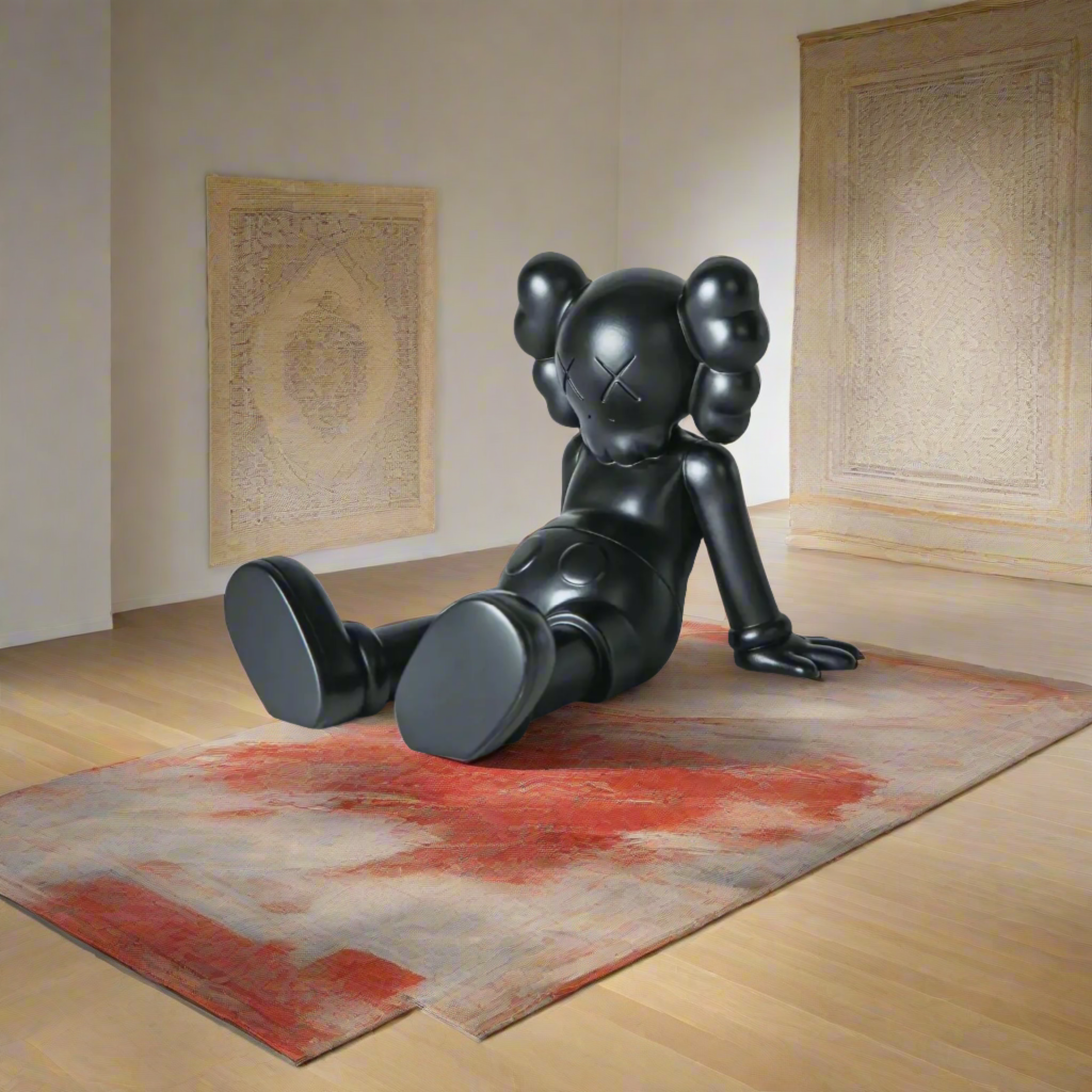 KAWS Still Moment Statue Sculpture - Limited Edition Art Figure for Home Decor & Collectors | Perfect for Living Room Display, Office Decor & Gift Giving