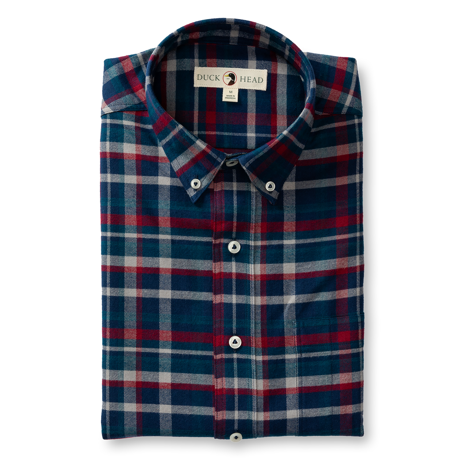 Draper Plaid Cotton Flannel Sport Shirt for Men - Soft & Comfortable Casual Button Down Shirt - Perfect for Outdoor Activities, Work & Everyday Wear