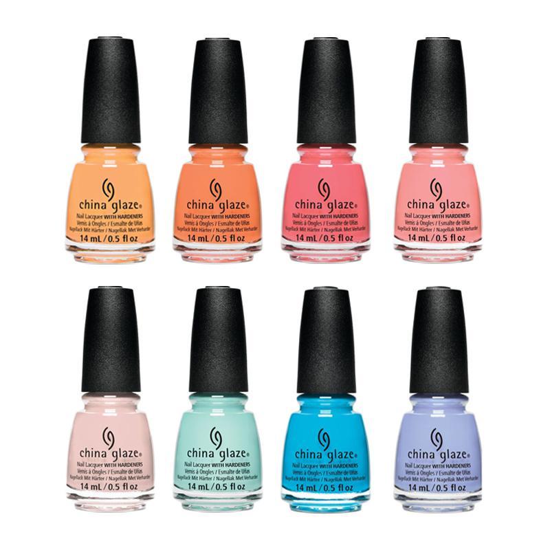 China Glaze Nail Polish - Cali Dreams Collection - Long Lasting & Vibrant Colors for Manicures & Pedicures - Perfect for Summer Nails & Beach Vacations