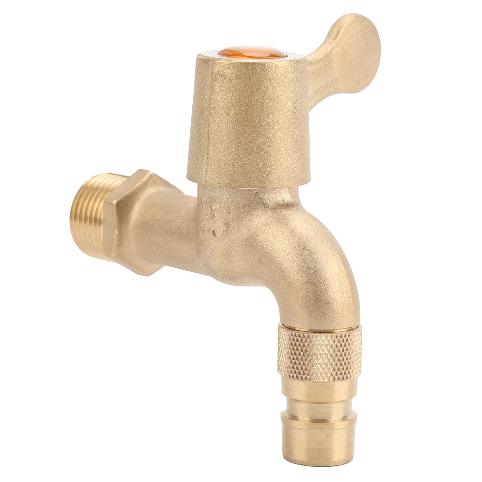 Brass G1/2In Kitchen Faucet for Bathroom & Washing Machine