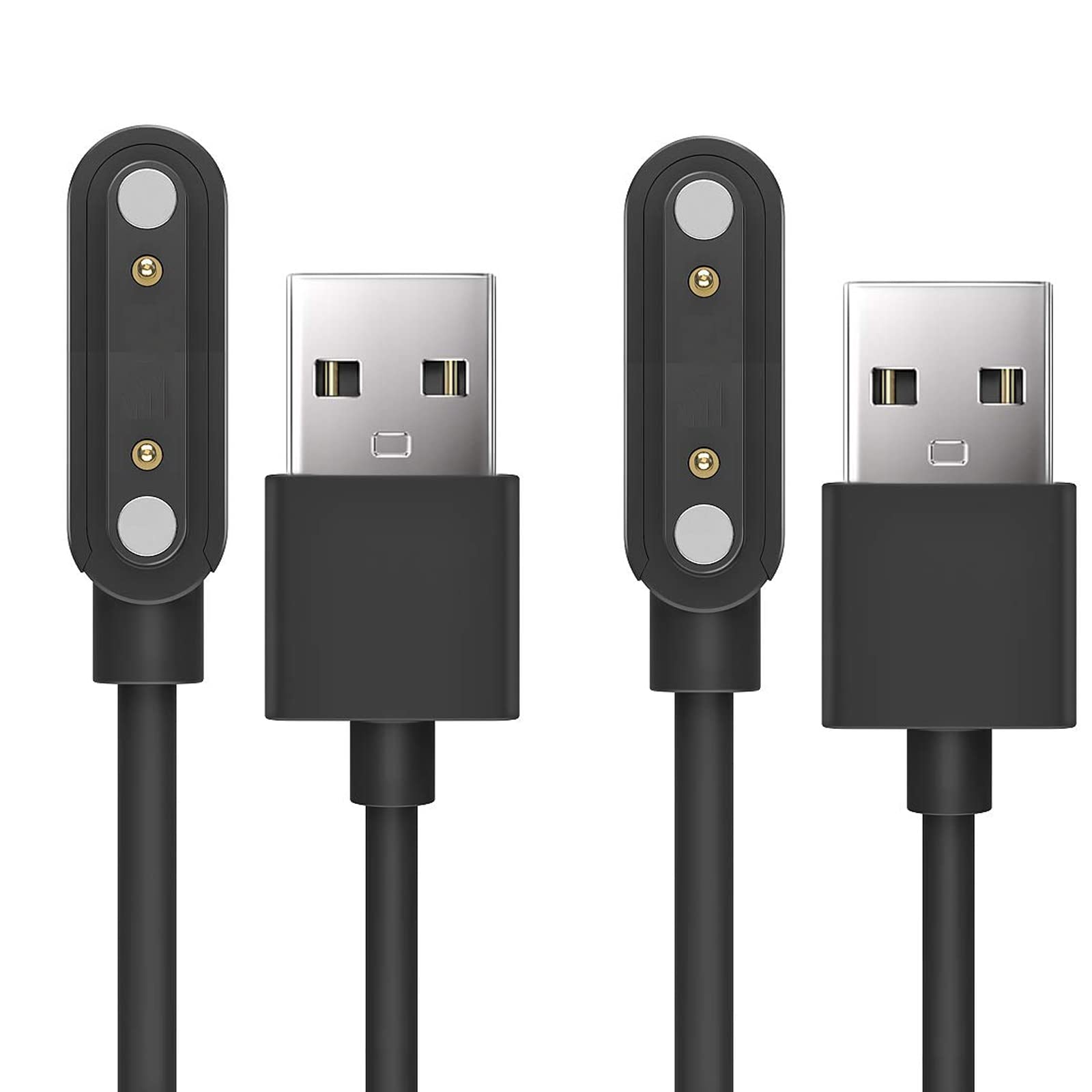 EIGIIS K55 Military Smartwatch Charger - Magnetic USB Charging Cable Replacement for 1.85