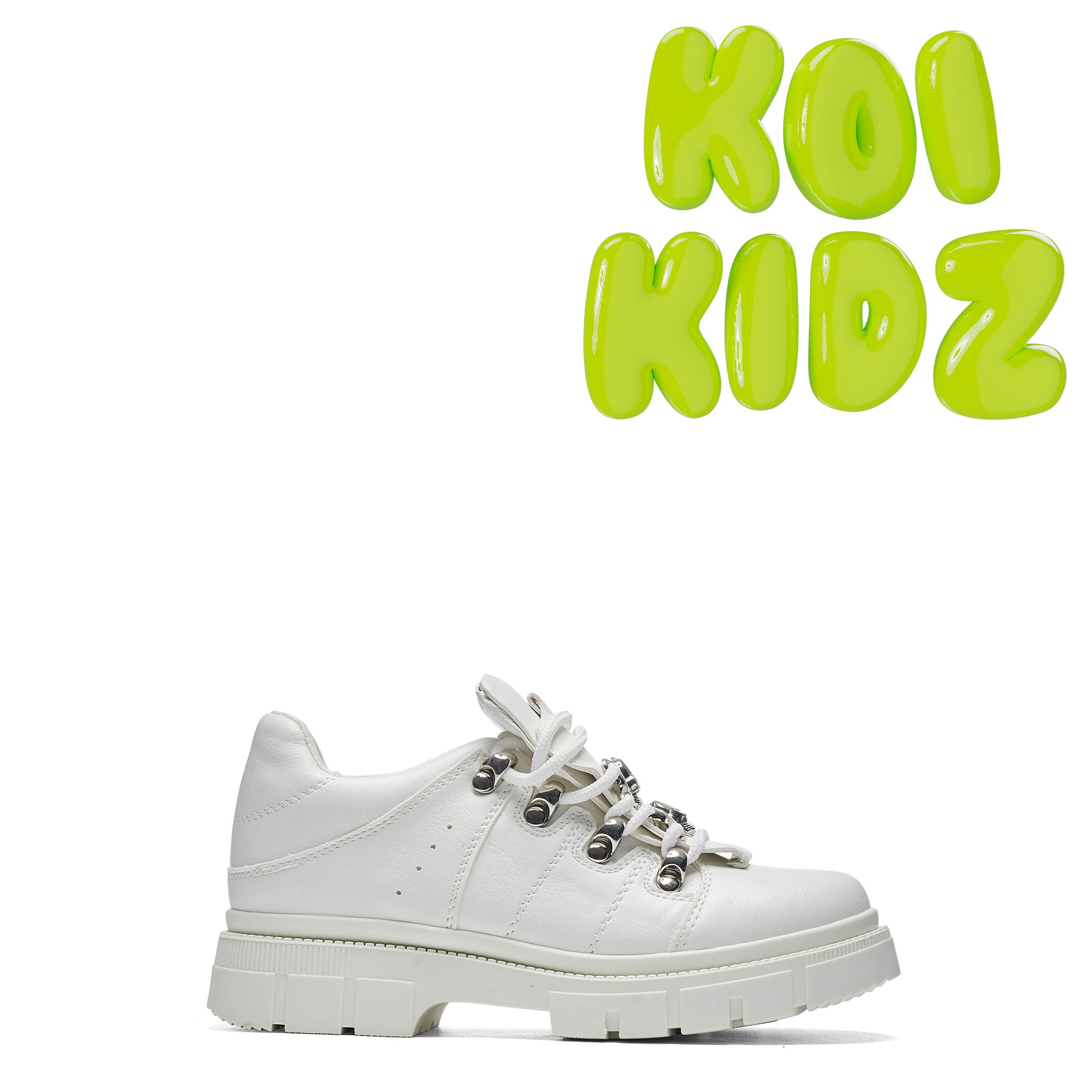Lil' Rimo Core White Sneakers - Stylish & Comfortable Men's Running Shoes for Casual Wear, Gym & Outdoor Activities