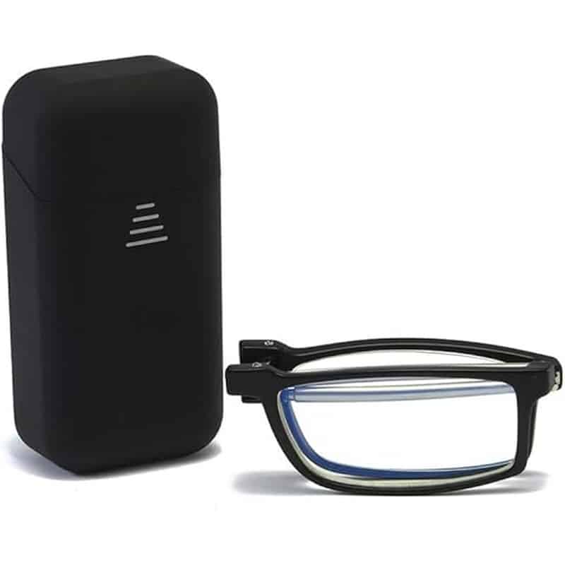 Artview Folding Reading Glasses - Lightweight Foldable Readers with Hard Case for Men & Women - Perfect for Travel, Reading, and Everyday Use