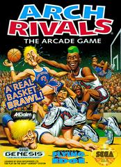 Arch Rivals CIB Complete in Box for Sega Genesis - Classic 90s Basketball Video Game for Retro Gaming Enthusiasts & Collectors