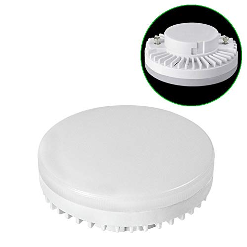 AGIPS Gx53 LED Bulb Light - 2 Pack Wide Voltage AC85-265V, 7W/9W Under Cabinet Lighting, Wardrobe & Ceiling Downlight Puck Lights - Perfect for Kitchen, Closet, and Household Lighting Needs