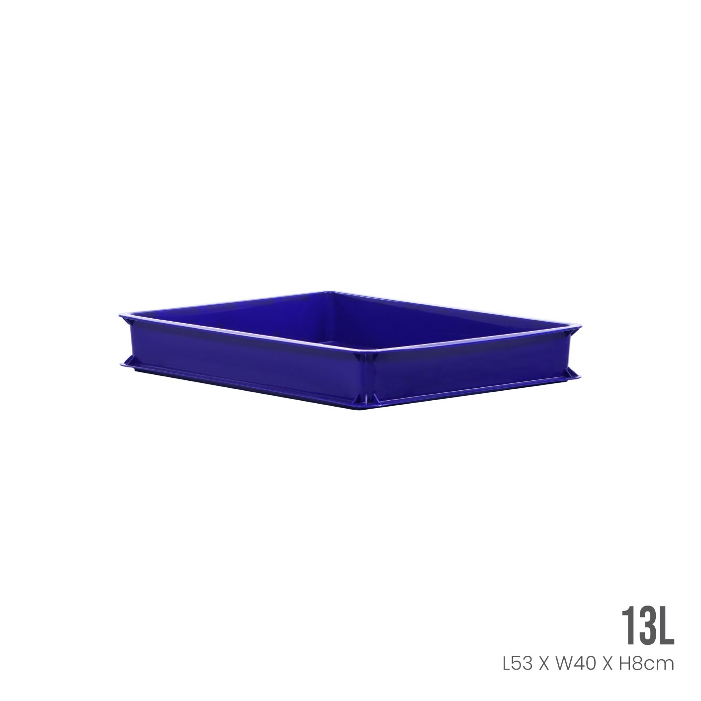 Heavy Duty Industrial Plastic Storage Container Bin - ID3901 | Stackable & Durable for Warehouse, Garage & Workshop Organization