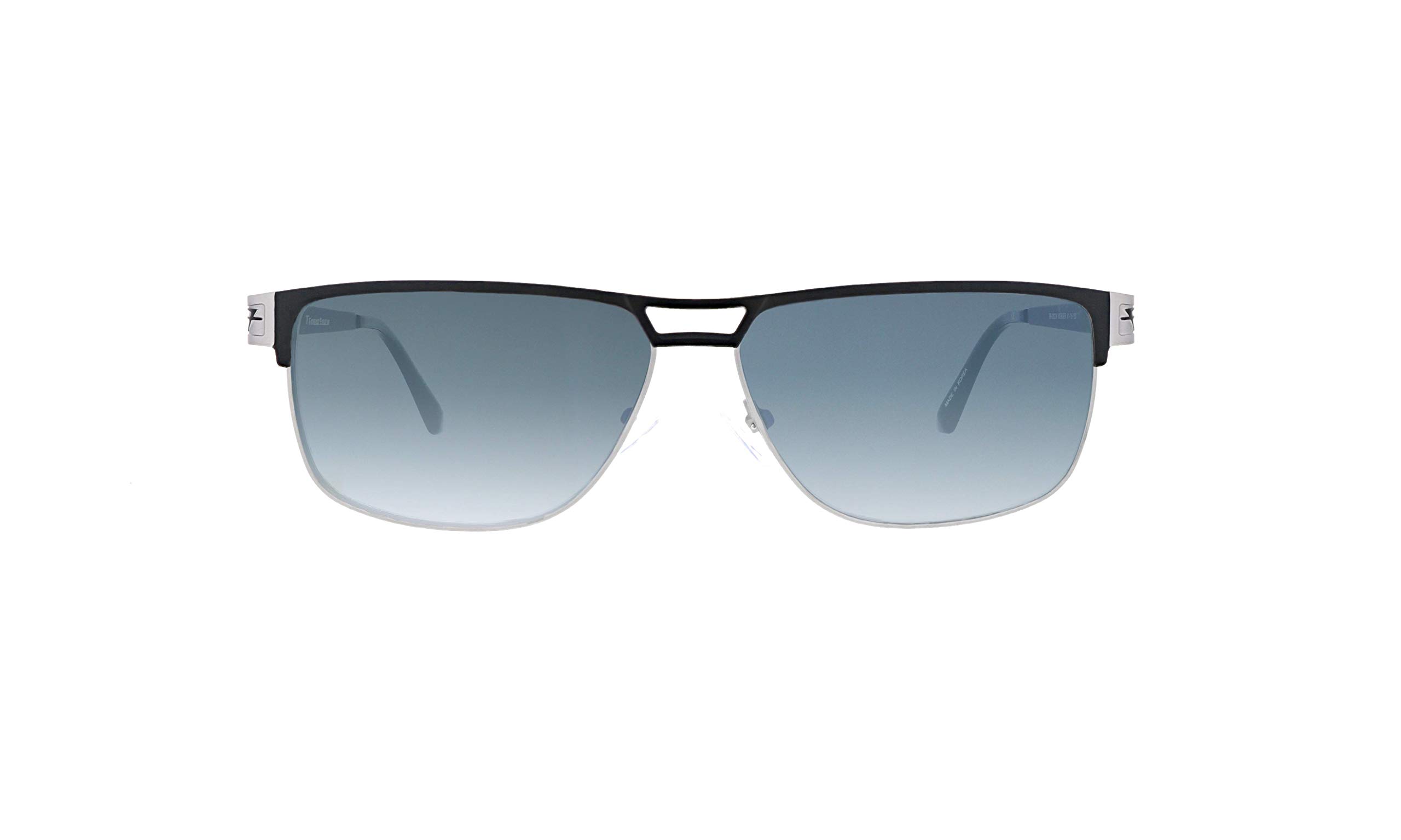 Fatheadz Eyewear Merger Gun/Black - Lightweight Polarized Sunglasses for Men | UV Protection, Durable Frame | Perfect for Driving, Fishing & Outdoor Activities