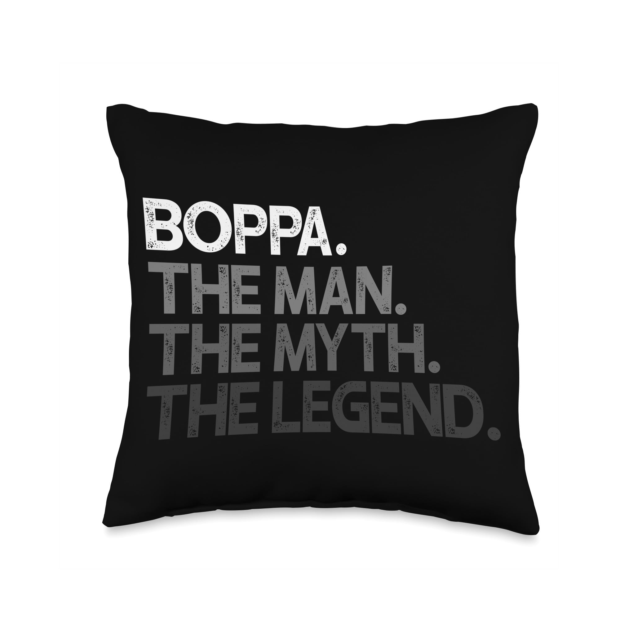 Boppa Man The Myth Legend Throw Pillow - Soft Decorative Cushion for Sofa, Bed & Home Decor | Perfect Gift for Fans & Pop Culture Lovers