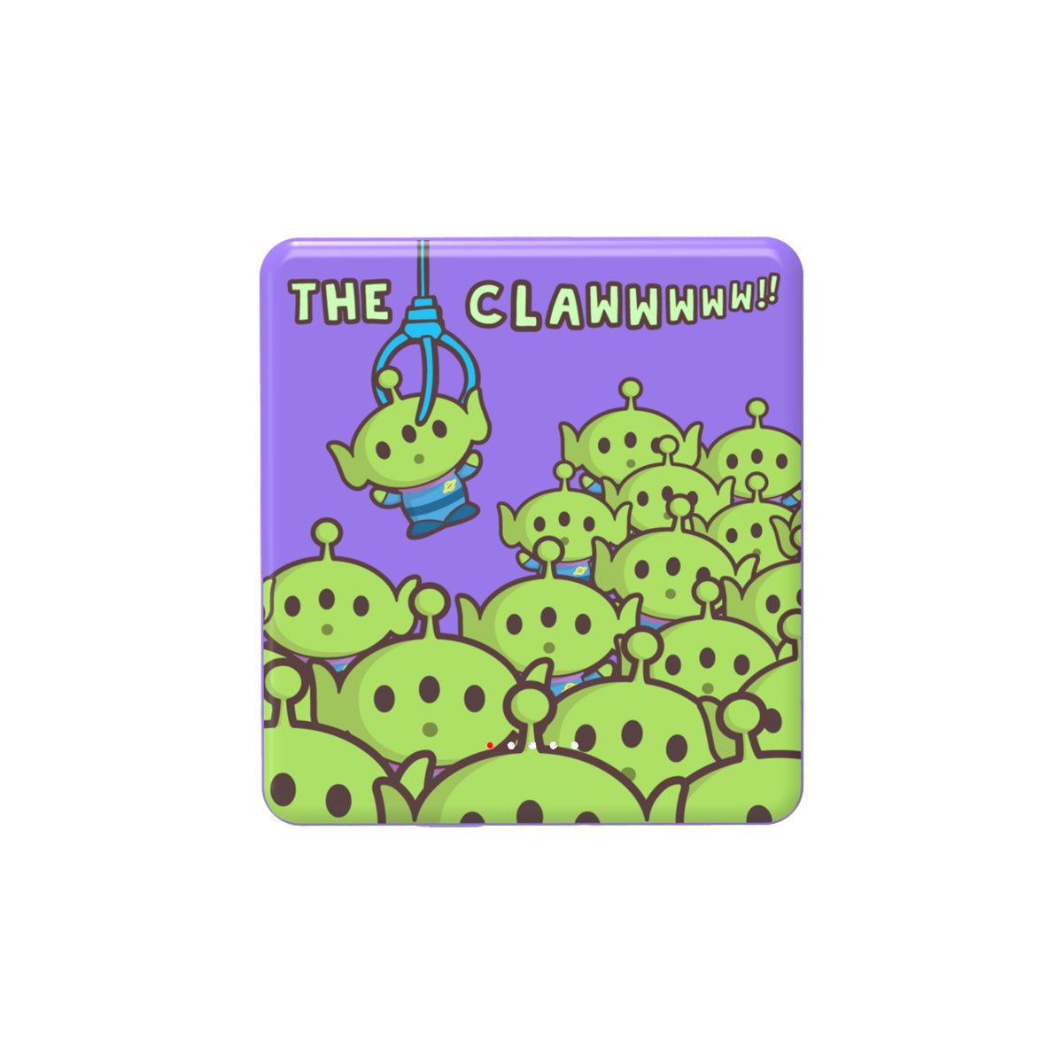 Limited Edition Toy Story The Claw Magnetic Wireless Power Bank - Portable Charger for iPhone, Android, AirPods | Perfect for Travel, Office & Disney Fans