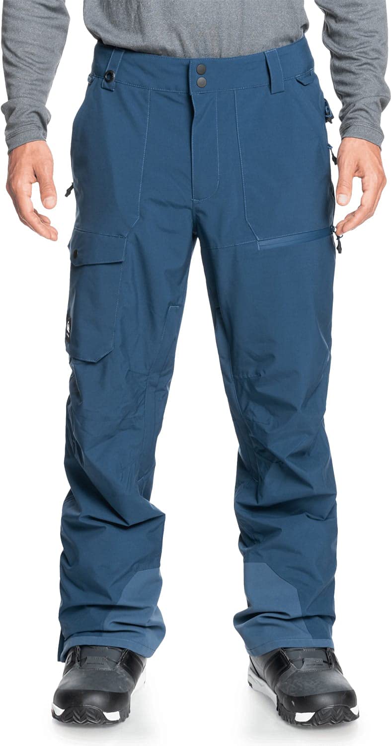 Quiksilver Utility Men's Snowboard Pants - Waterproof & Insulated Winter Snow Pants for Skiing, Snowboarding & Outdoor Adventures