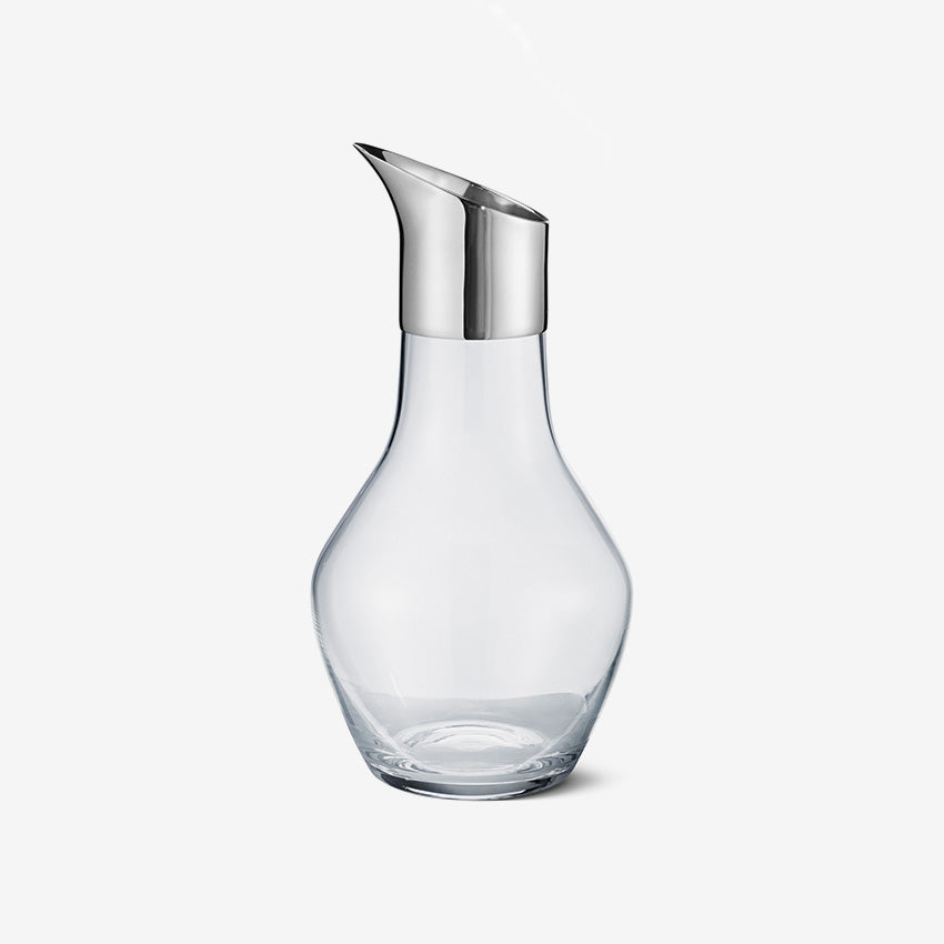 Georg Jensen Sky Water Pitcher - Elegant Glass Pitcher for Water, Juice & Iced Tea | Perfect for Dining, Entertaining & Home Decor