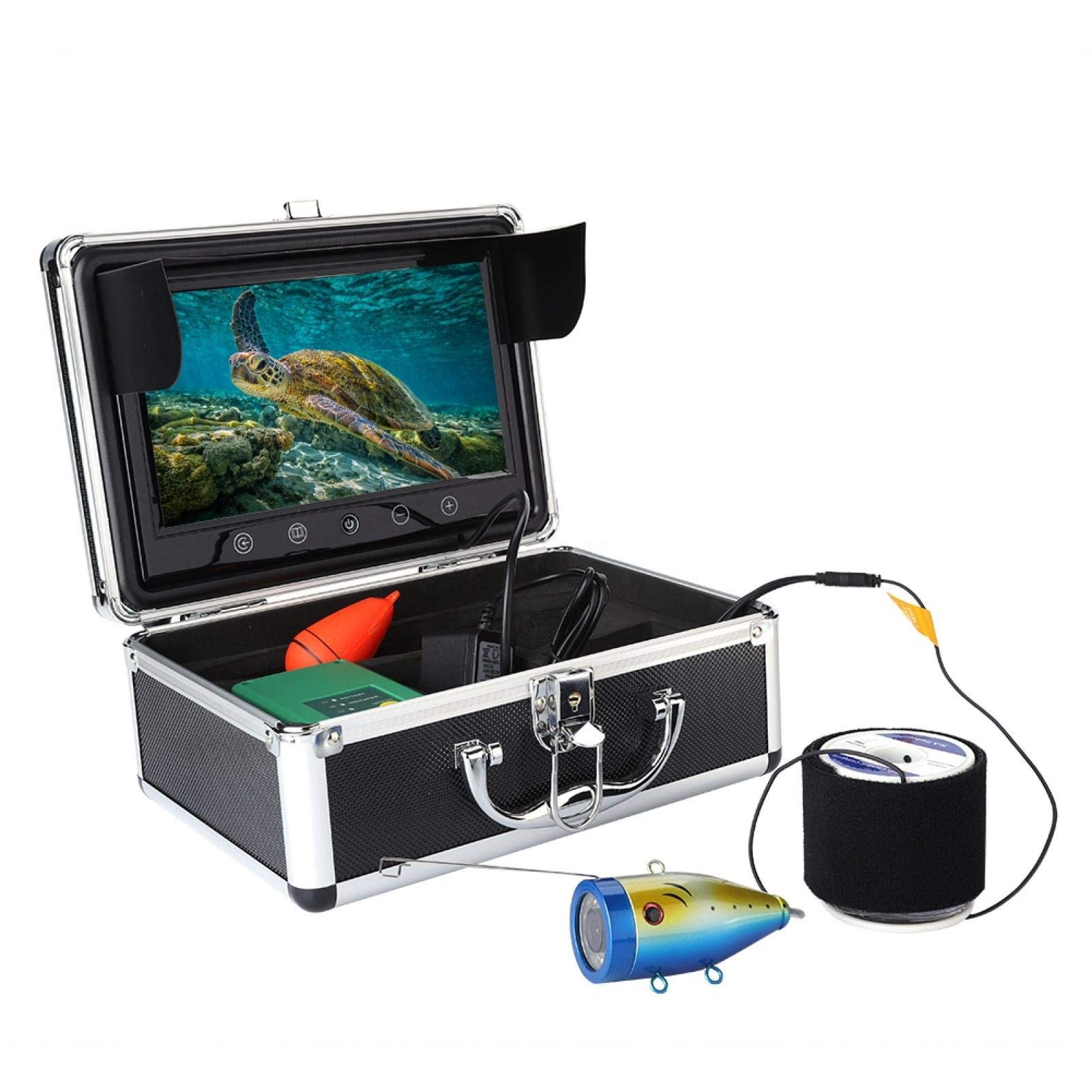 9 Inch LCD Fish Finder with 1000 TVL Underwater Camera - 214 Model (100-240V) - Perfect for Deep Sea Fishing, Ice Fishing & Boat Navigation in Australia