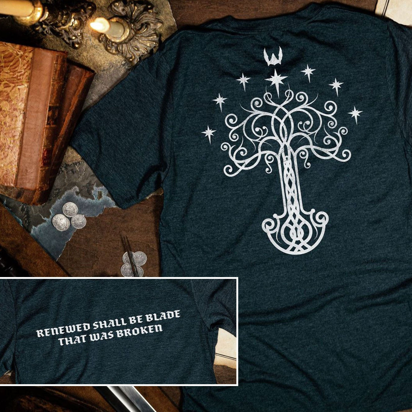 The Tree of Gondor™ Shirt - Lord of the Rings Inspired T-Shirt for Men & Women | Perfect for Cosplay, Conventions & LOTR Fans