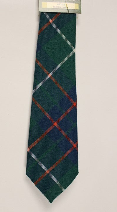 MacIntyre Hunting Ancient Tartan Tie by House of Edgar - Premium Scottish Wool Necktie for Men | Perfect for Weddings, Formal Events & Highland Gatherings