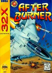 After Burner (LS) for Sega 32X - Classic Arcade Flight Combat Game for Retro Gaming Enthusiasts