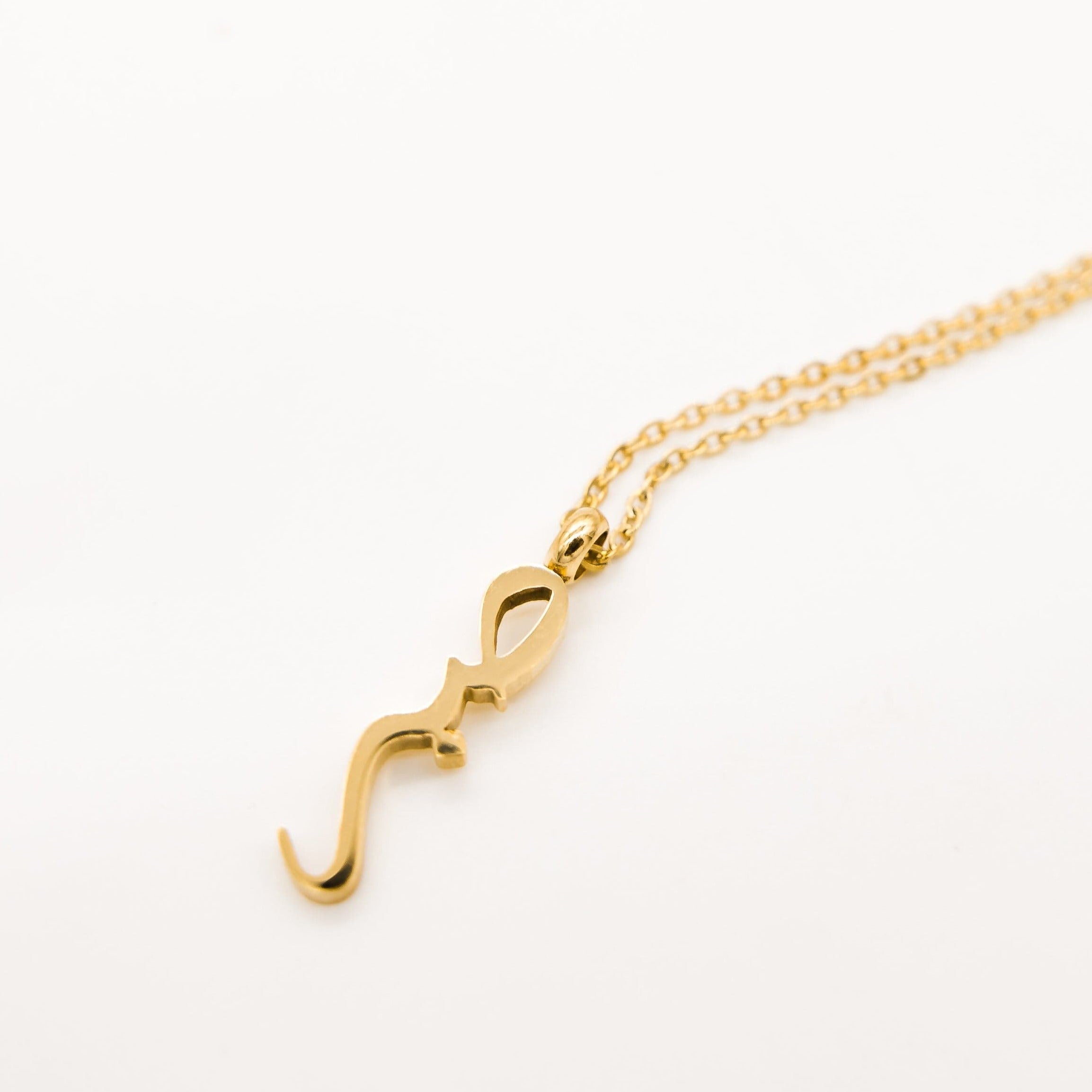 Elegant Calligraphy Necklace for Women - Personalized Handwriting Jewelry Gift for Mom, Wife, Daughter - Perfect for Weddings, Anniversaries & Special Occasions