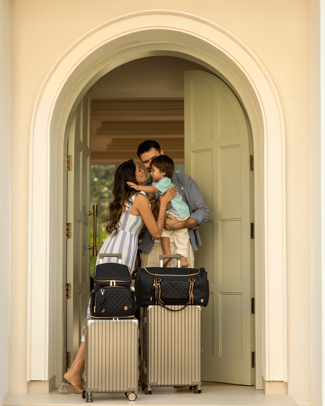 The Voyager Duo Backpack - Stylish & Durable City Trooper & Mama Mia Black Backpack for Commuting, Travel, and Everyday Use