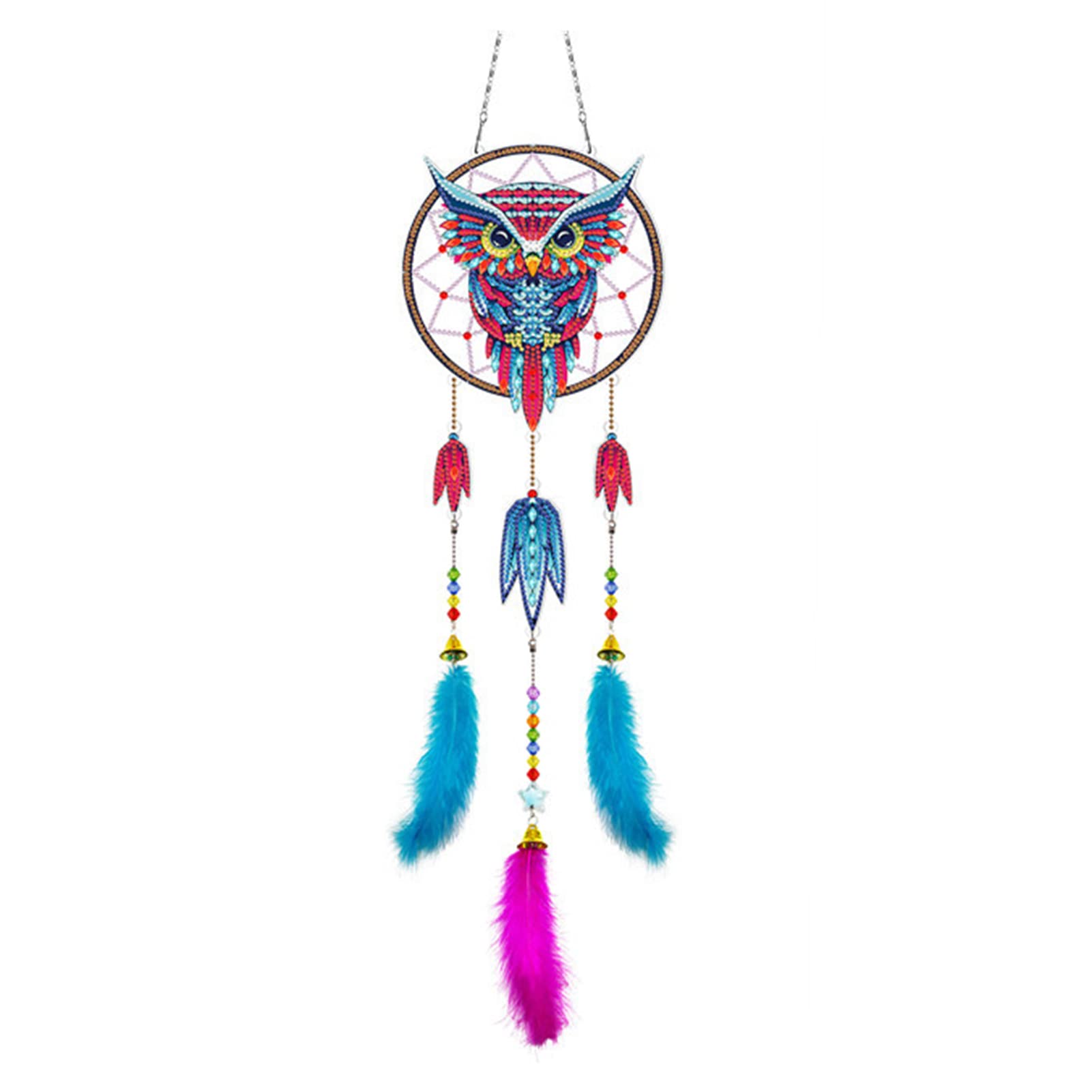 5D Diamond Painting Kit for Adults - DIY Dream Catchers Diamond Art with Full Drill Gemstones | Perfect for Home Decor, Wall Art & Stress Relief | Complete Dotz Kits with Tools (BMW02)